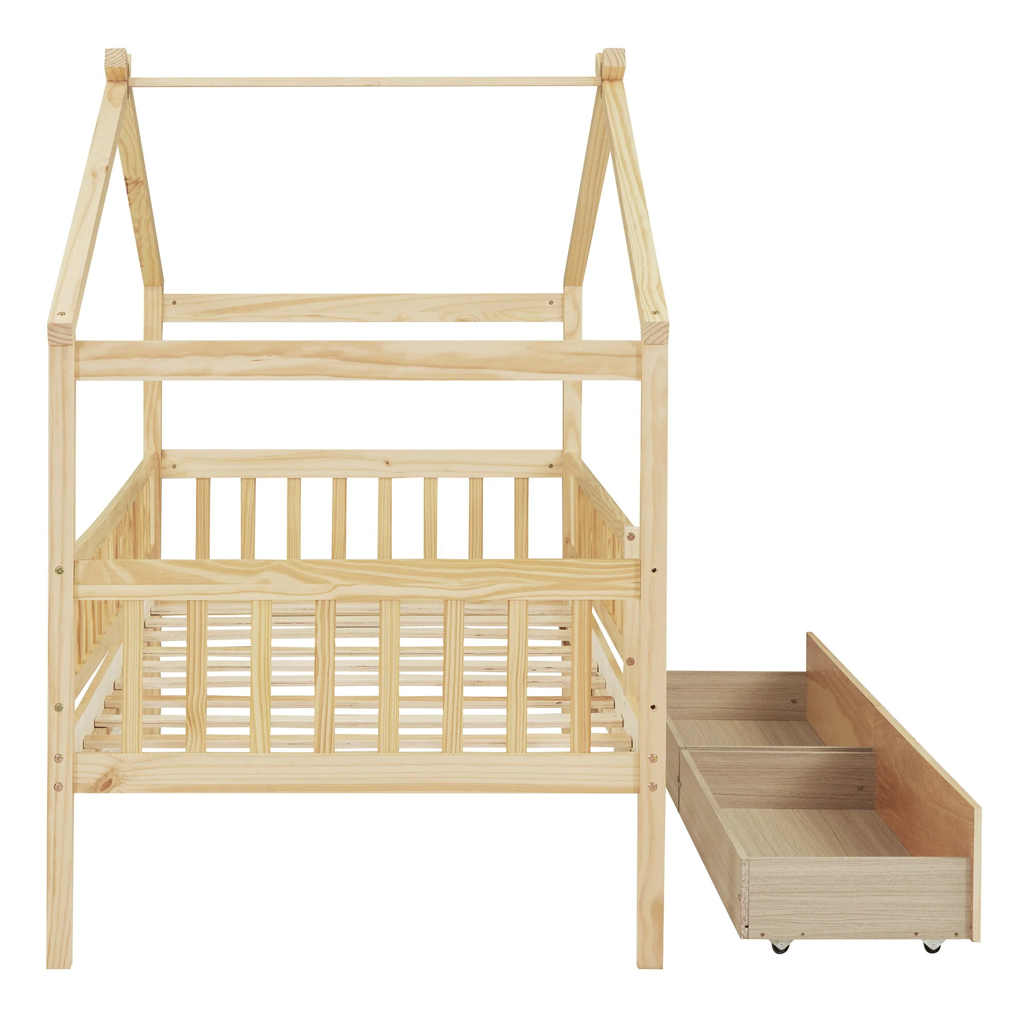 House Bed With 2 Drawers - Image 24