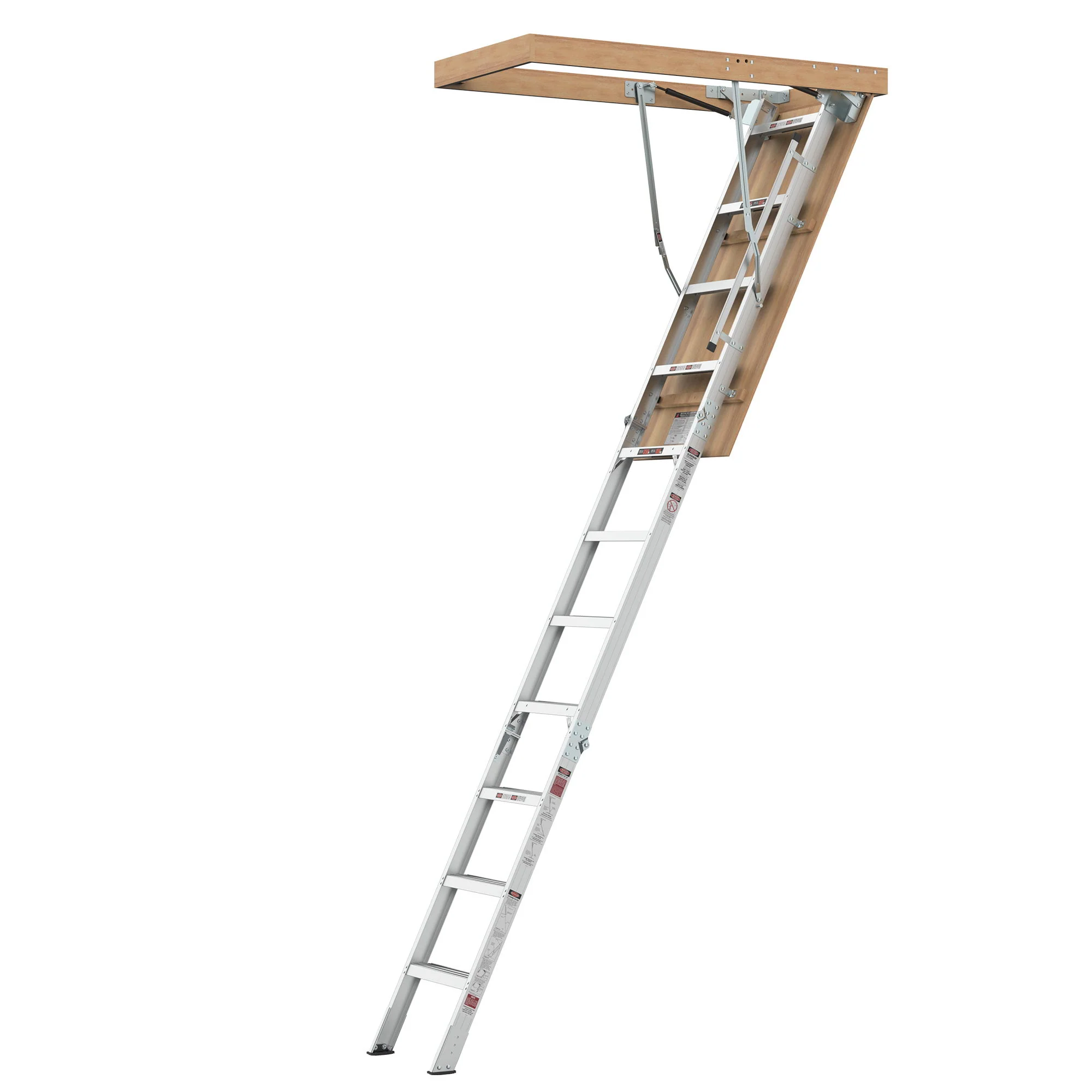 Household Aluminum Attic Ladder - Image 2