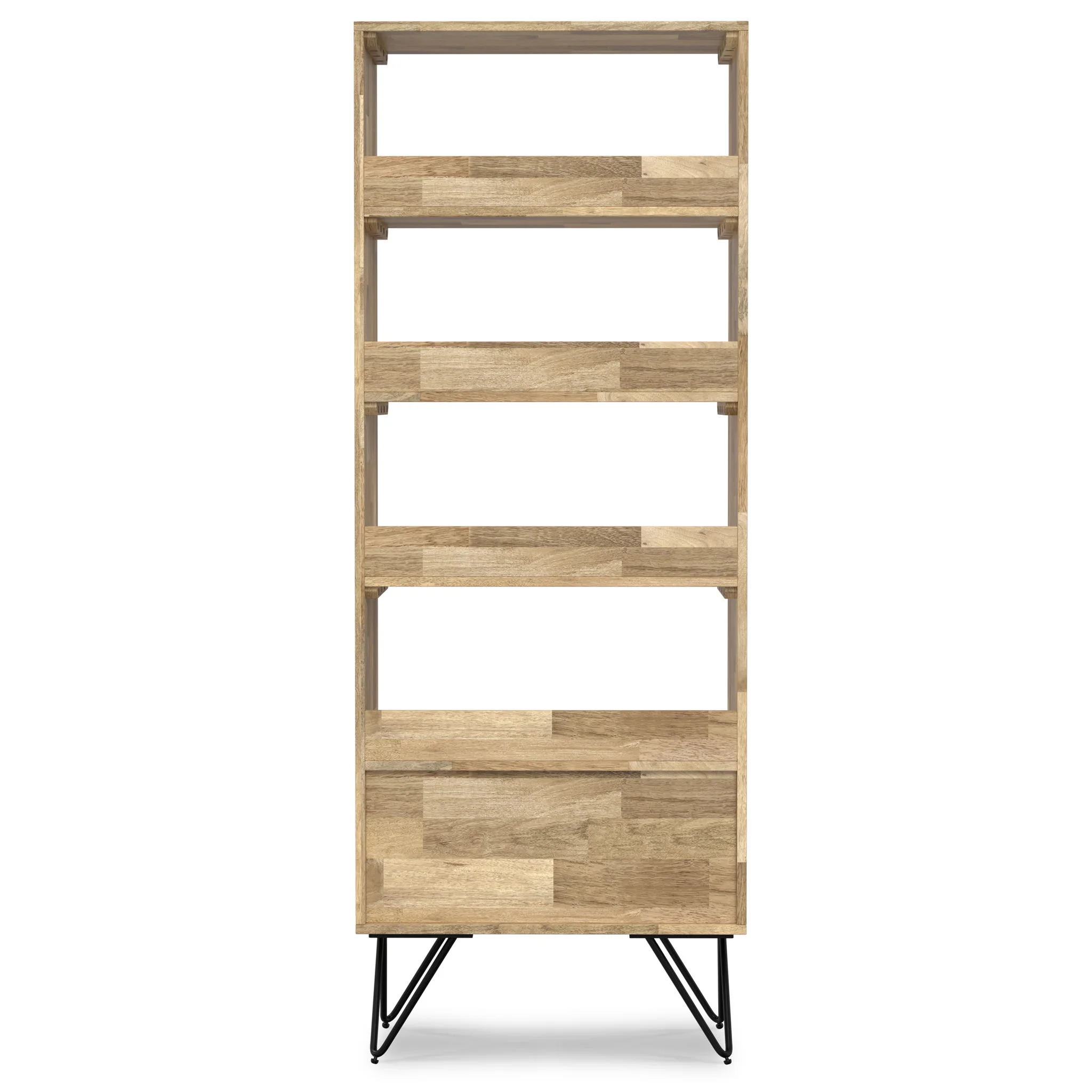 Hunter - Tall Bookcase - Natural - Image 3