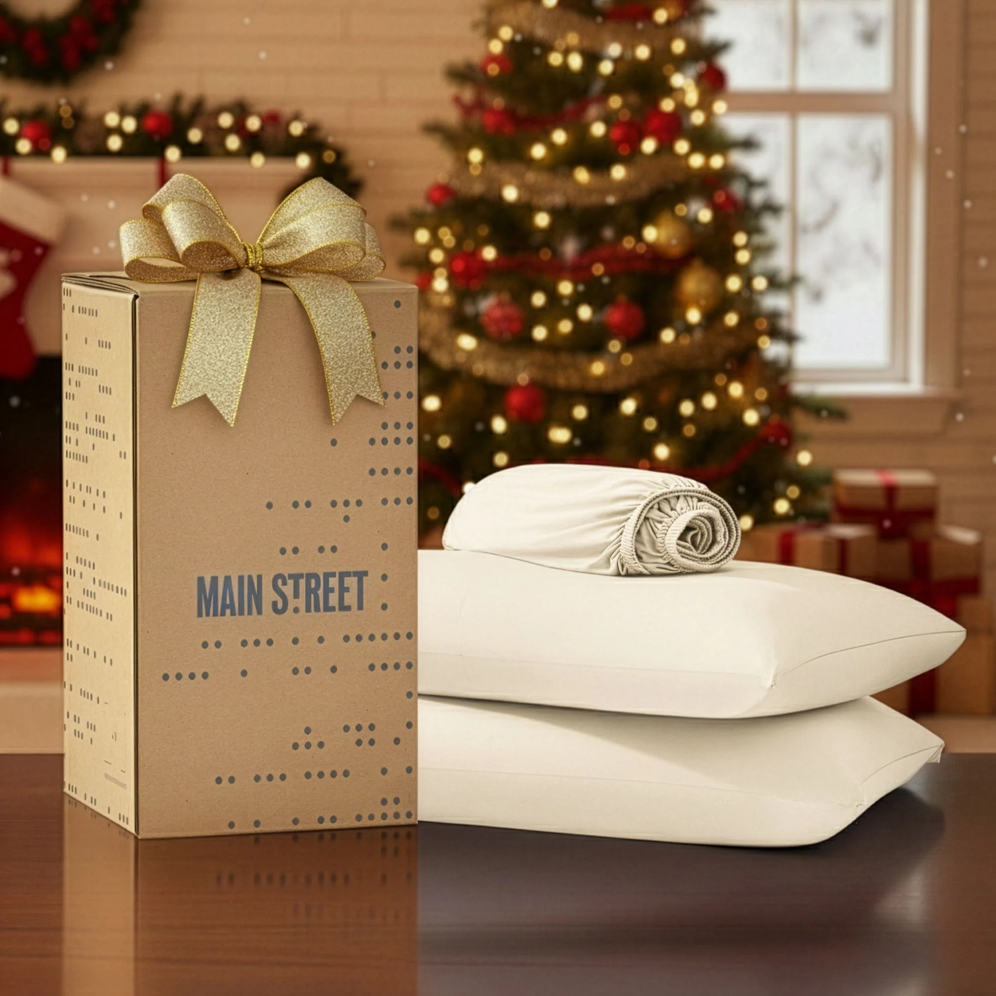 Ice Touch - Twin Sublime Serenity Luxury Sheet Set - Ivory - Image 2