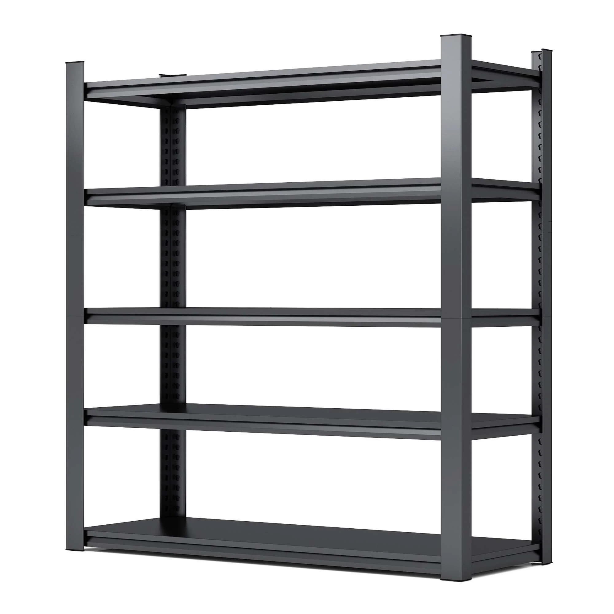 Industrial Heavy Duty Metal Garage Shelving Unit, Adjustable Storage Rack - Image 3