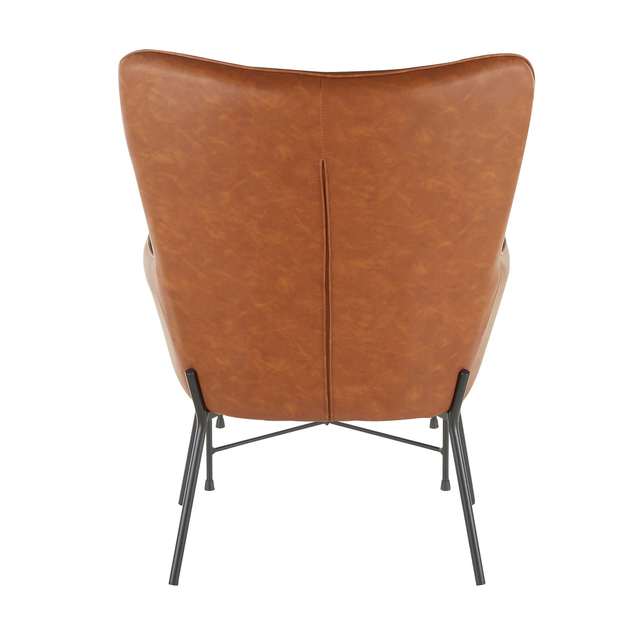 Izzy - Industrial Lounge Chair & Ottoman Set - Image 5