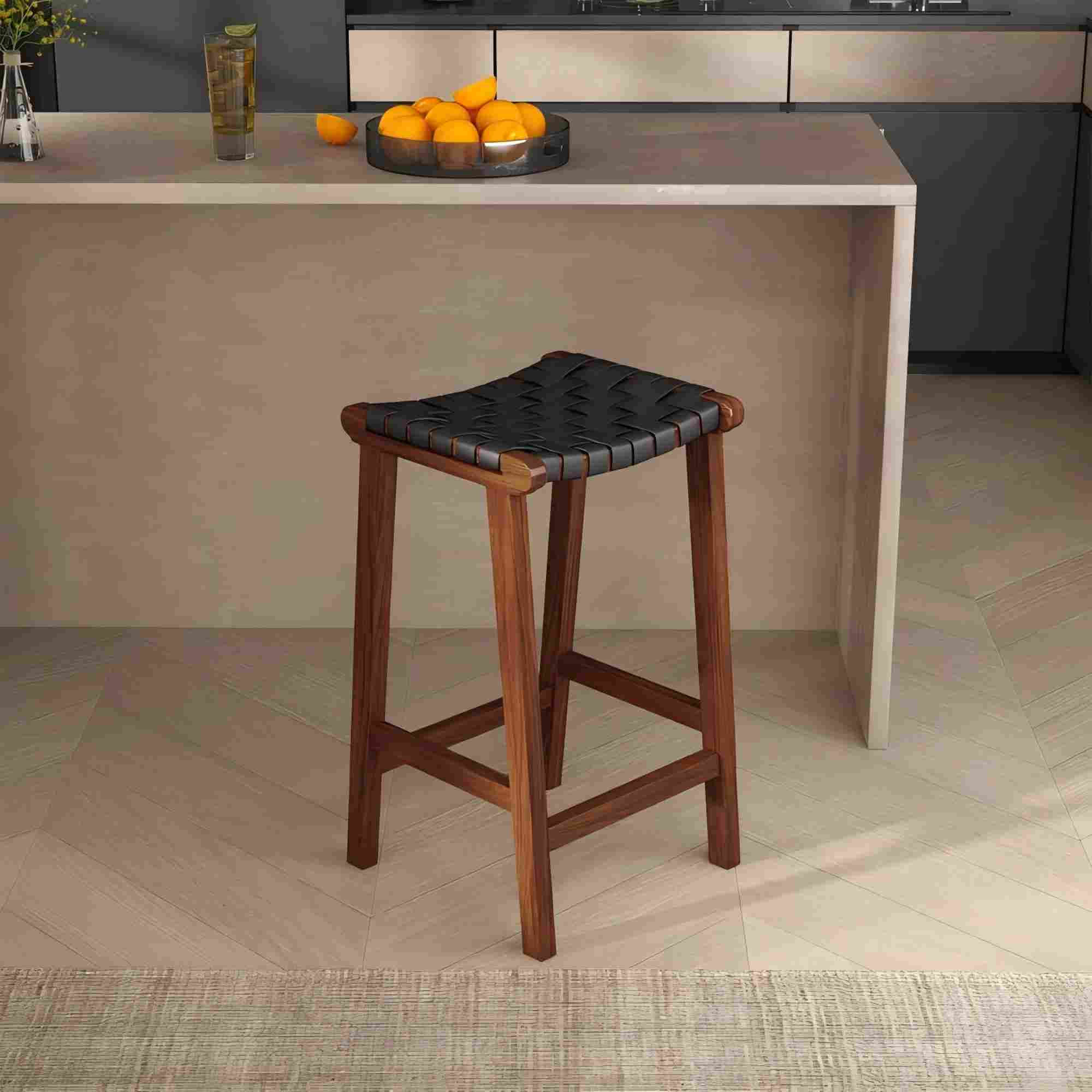 James - Modern Genuine Bar Stool - Image 3