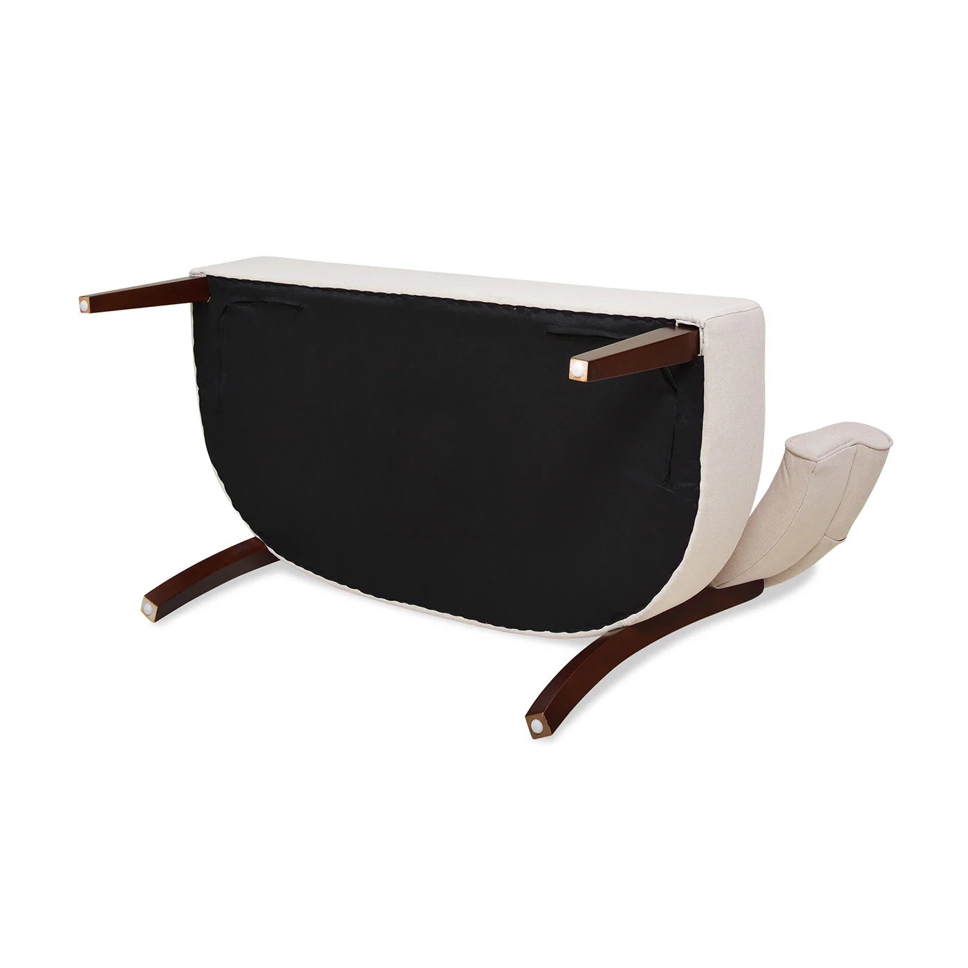 Jared - Versatile Roll Arm Tufted Bench Settee - Image 4