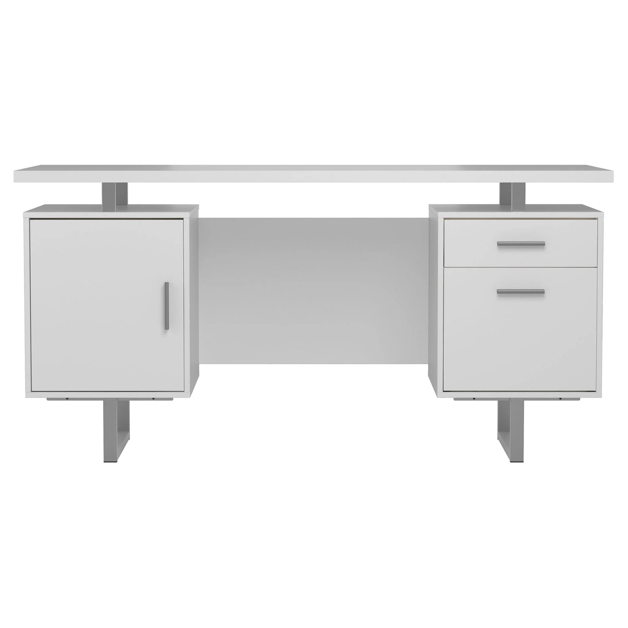 Jensen - 2 Drawer Desk - White - Image 2