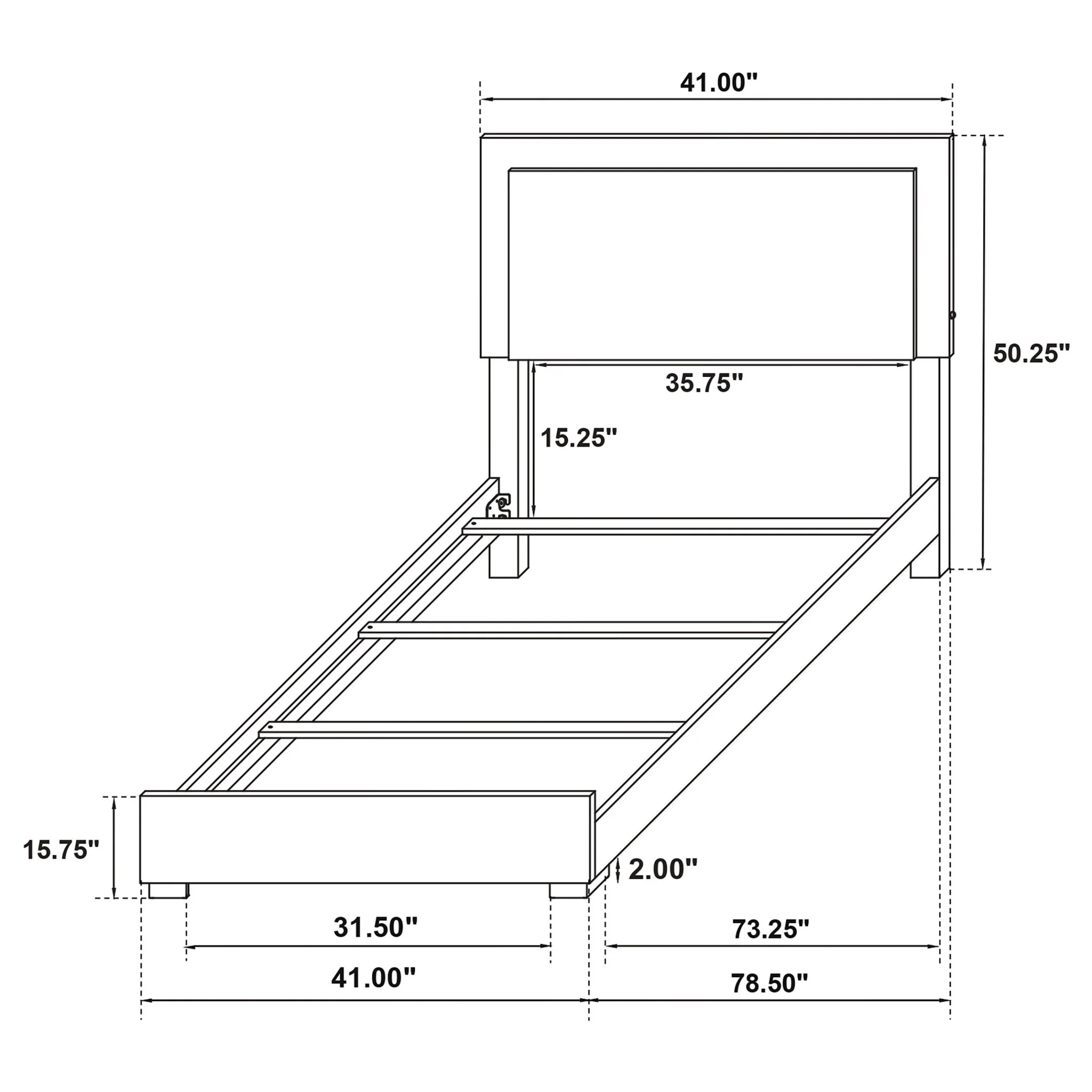 Jeremiah - LED Panel Bed With Touch Controlled Lighting - Image 23