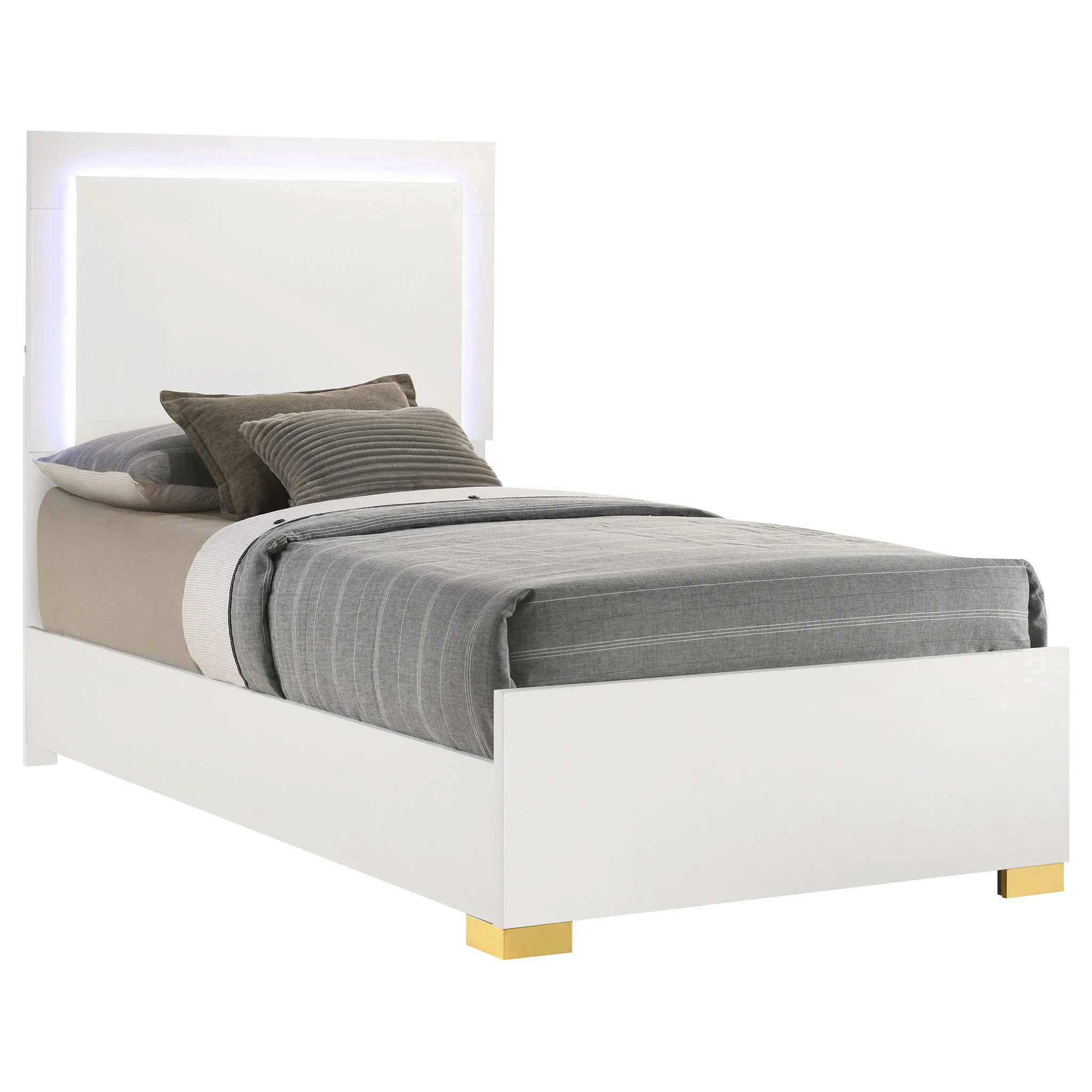 Jeremiah - LED Panel Bed With Touch Controlled Lighting - Image 7