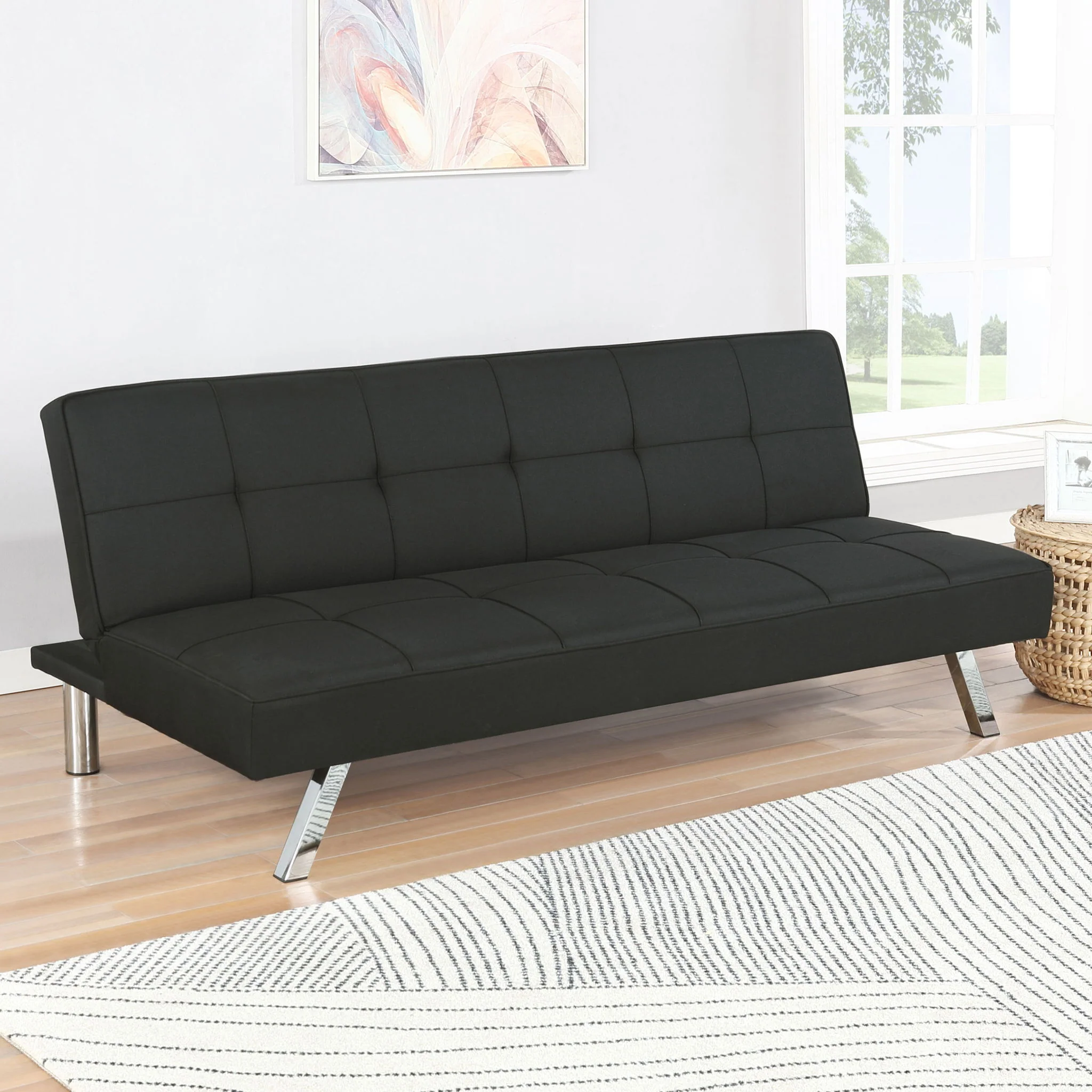 Joel - Tufted Convertible Sofa Bed - Image 8