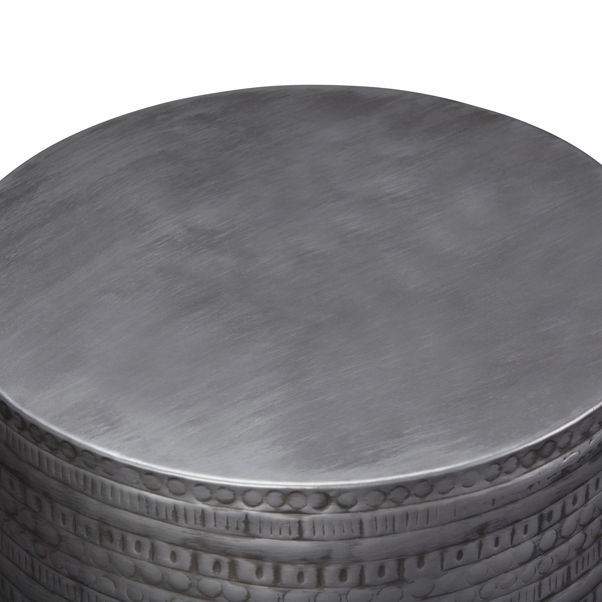 Johnsen - Handcrafted Large Metal Accent Table - Image 6