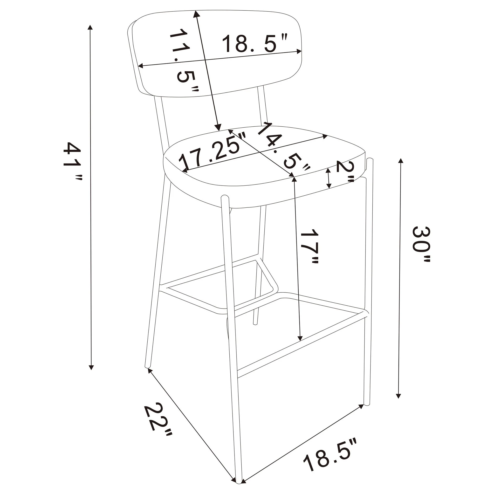 Joy - Stool (Set of 2) - Image 11
