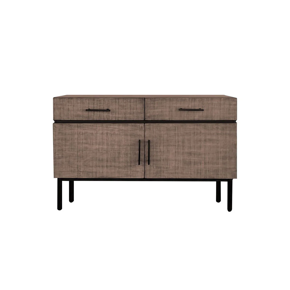 Kai - Accent Cabinet With Doors - Brown / Olive - Image 2