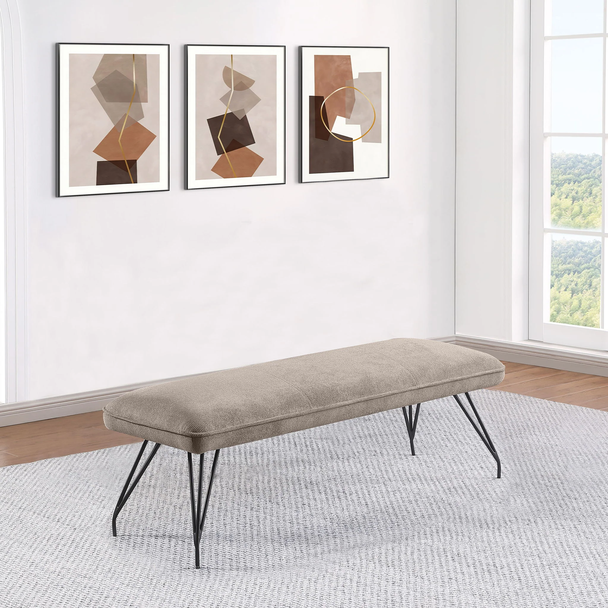 Kailea - Upholstered Dining Bench - Image 7