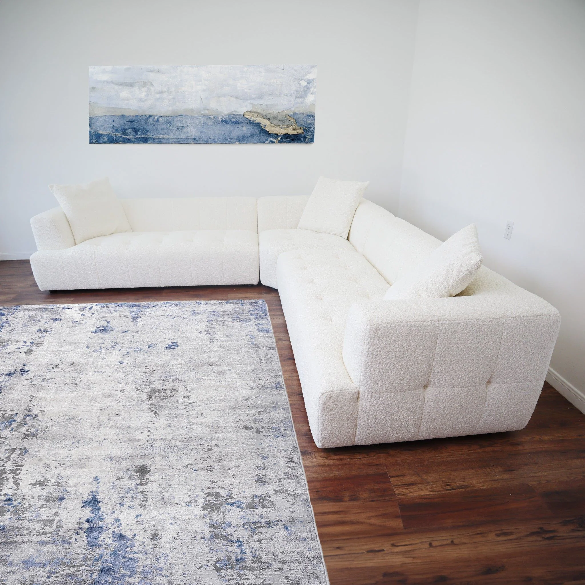 Kaynes - Elegant Upholstery Corner Sofa - Image 3