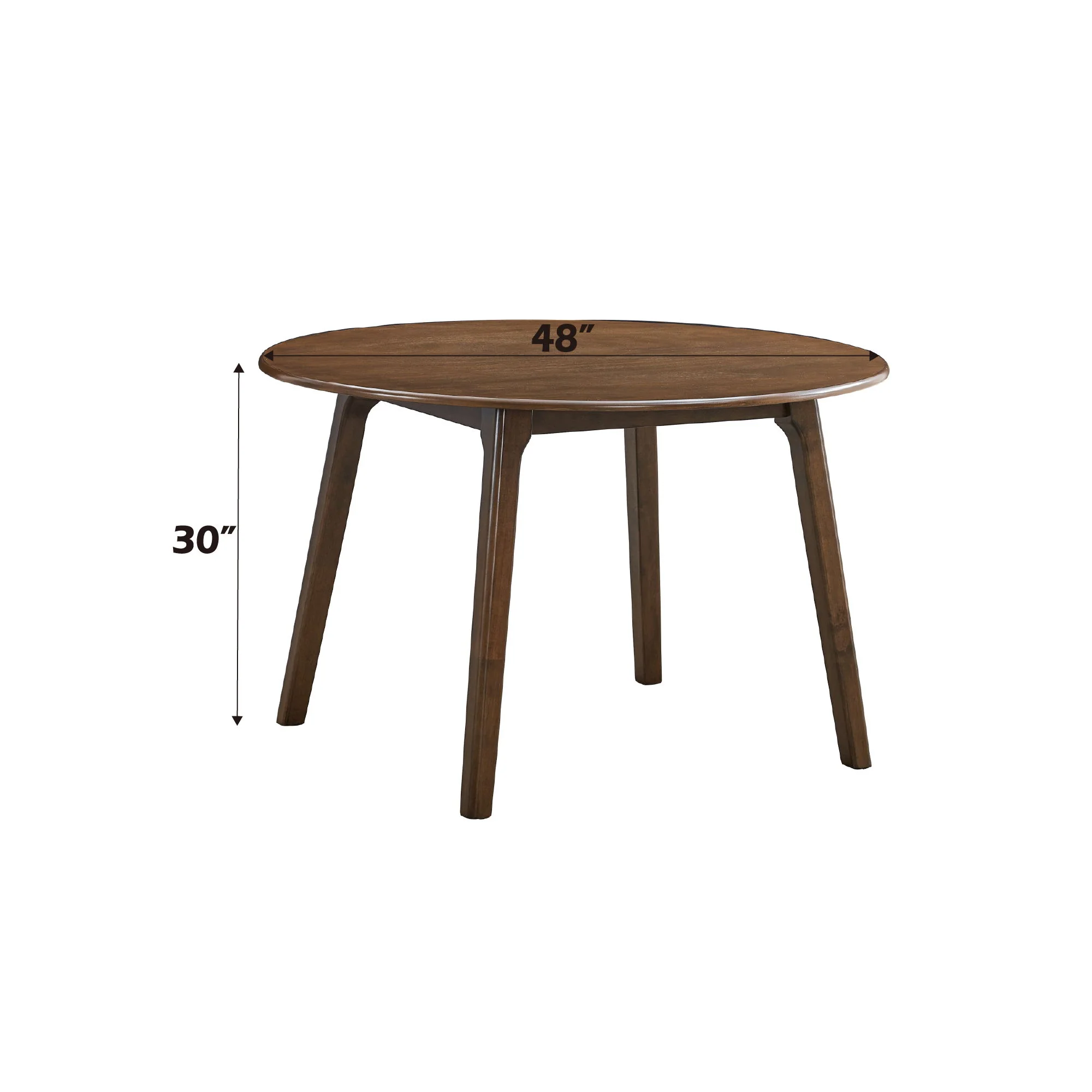 Keiki - Round Dining Table - Walnut - Image 4