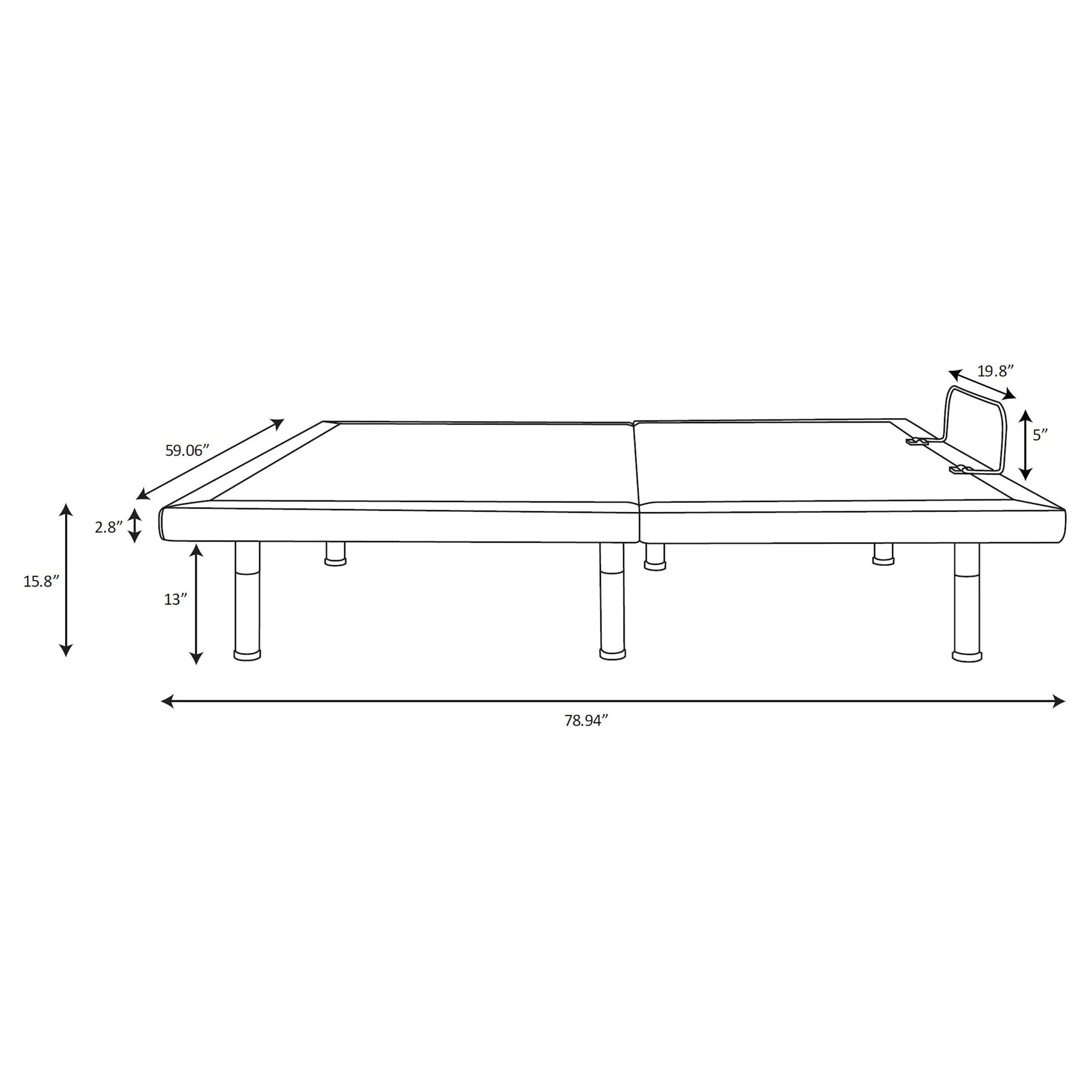 Kelven - Adjustable Bed Base With Wireless Remote And Dual Massage Motors - Image 16