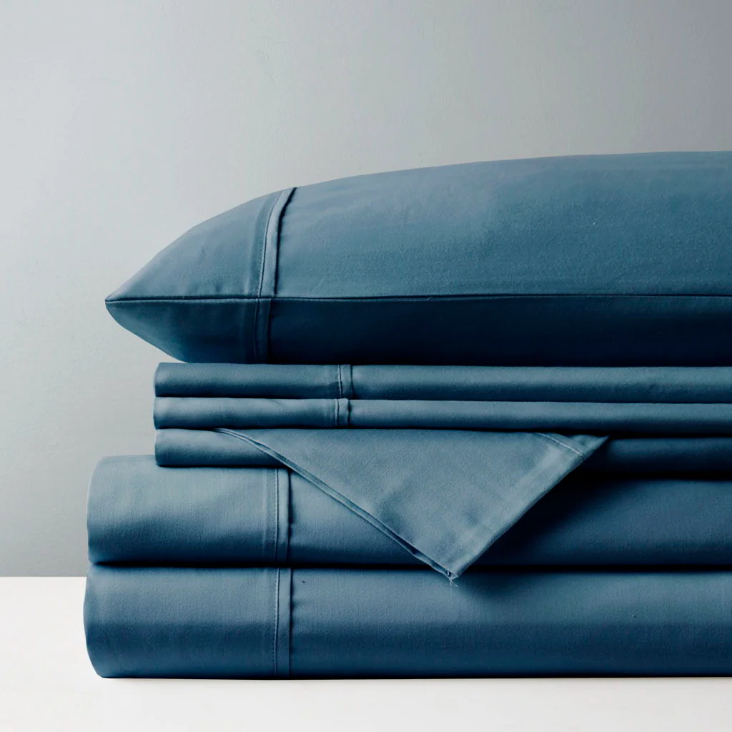 King 800 Thread Count Sheet Set - Teal - Image 3