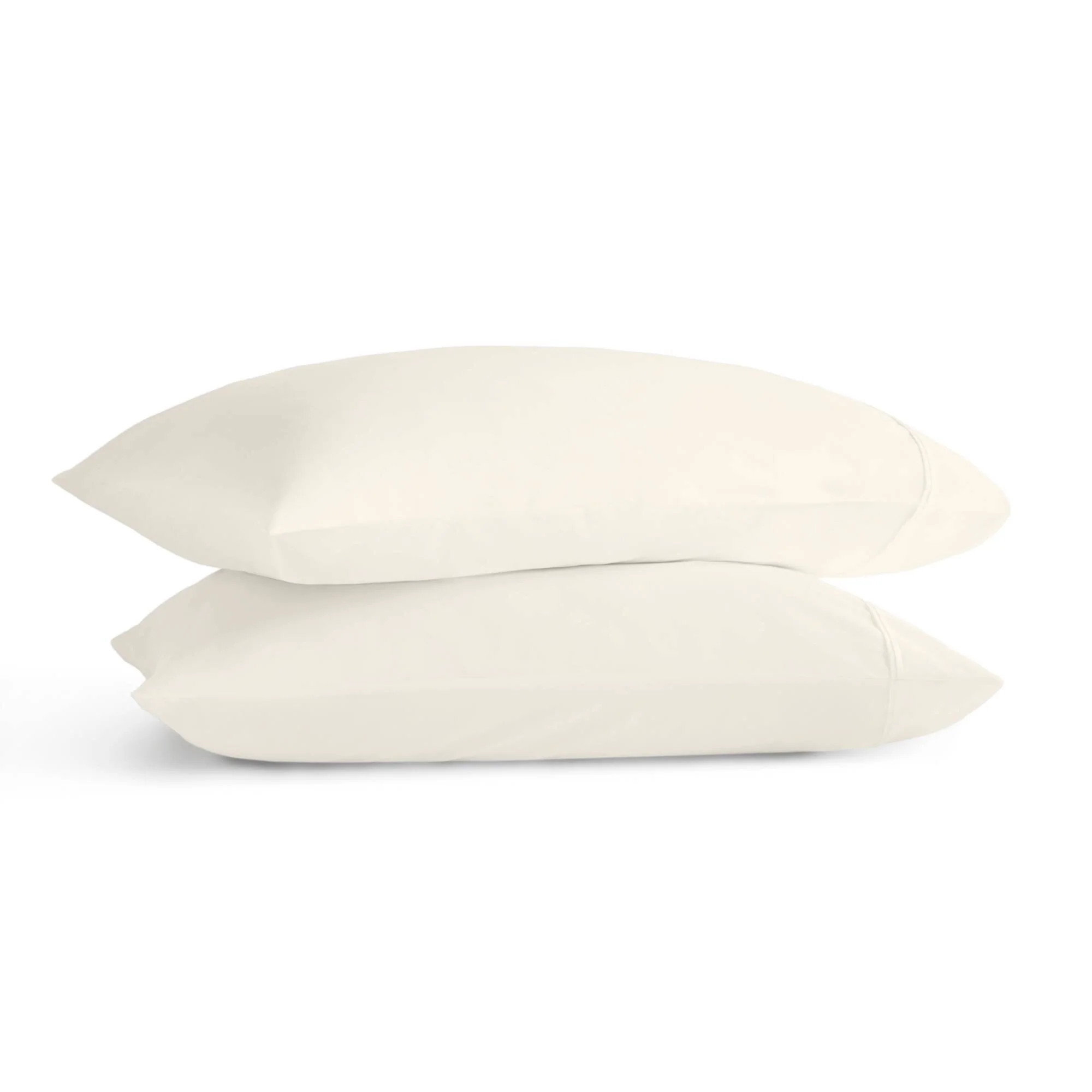King Sateen Pillowcase Set - Off-White - Image 3