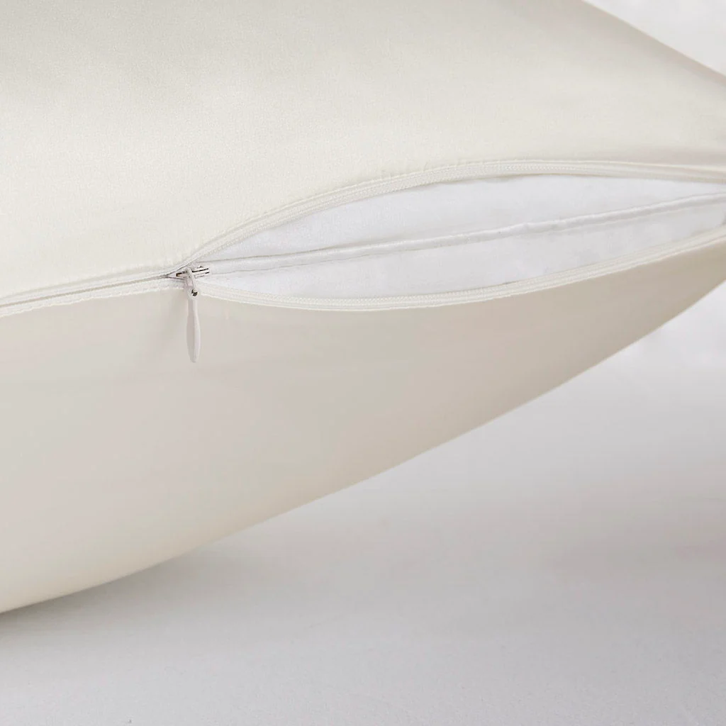 Silk - King Single Pillowcase - Ivory - Image 3