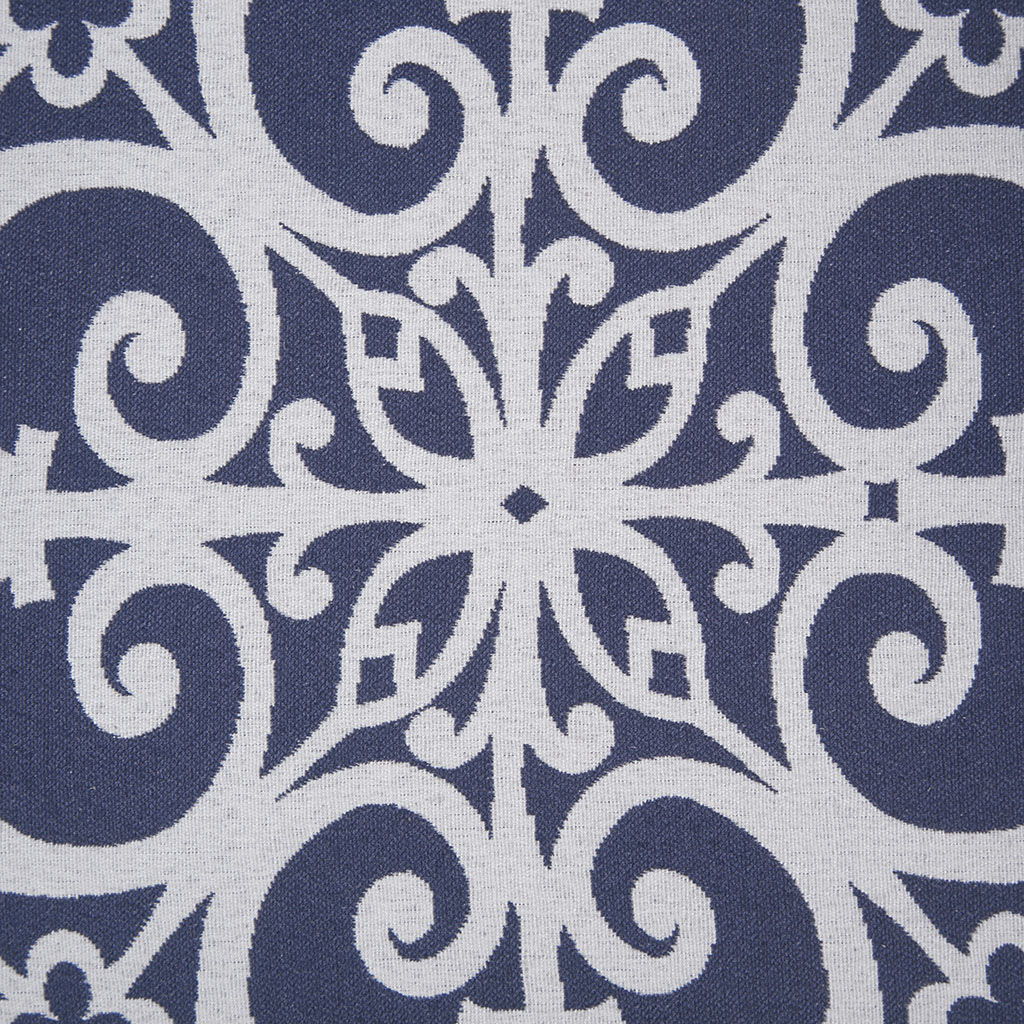 Kirby - Push Back Recliner - Navy Multi - Image 2