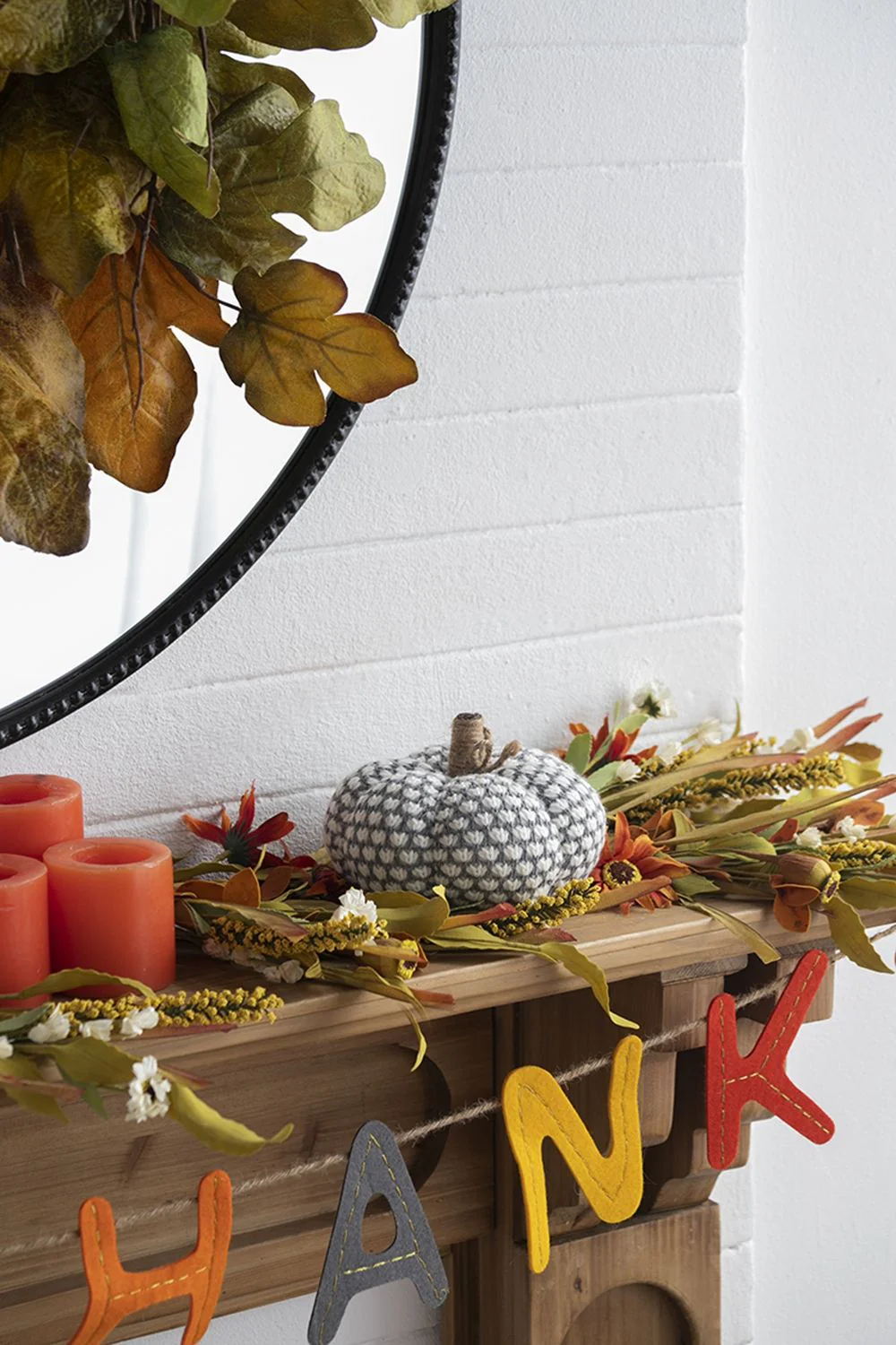 Knite Pumpkin Ornament Decor For Holiday Harvest Festival Fall Festival & Thanksgiving - Image 3