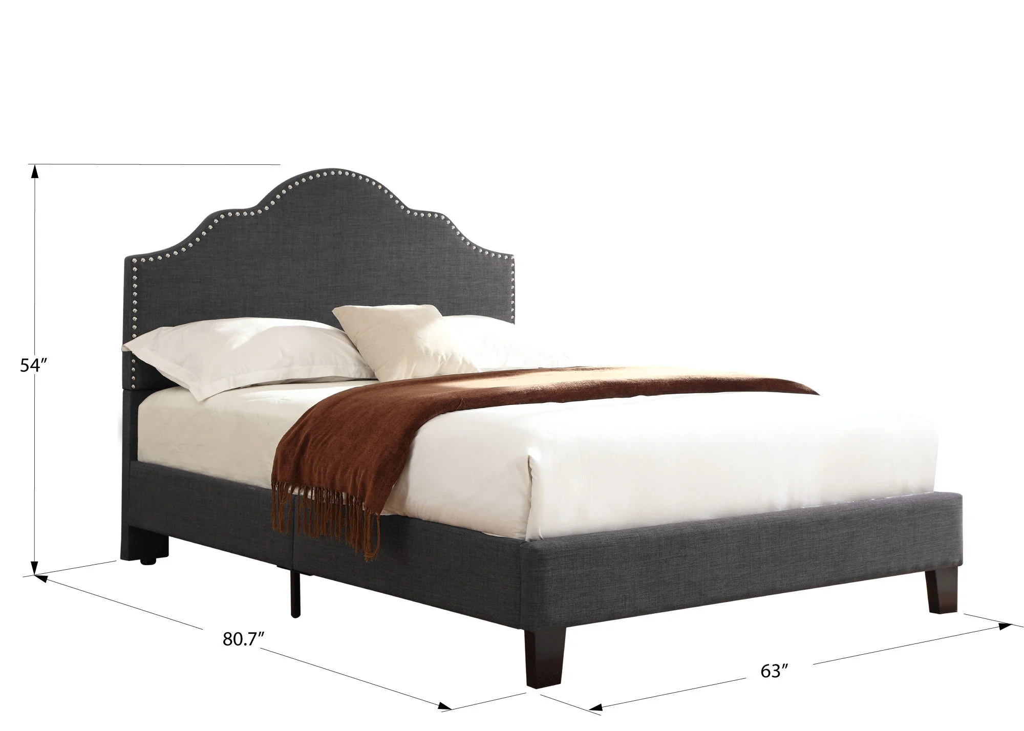 Kopa - Fabric Upholstered Bed - Image 5