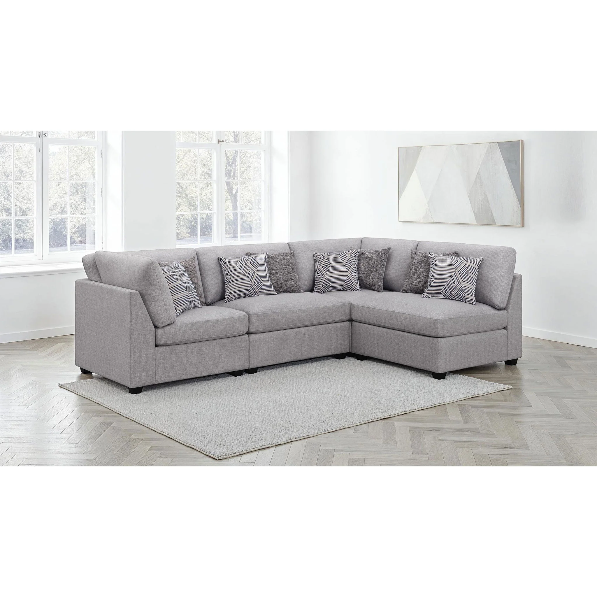 Lafayette - Modular Upholstered Sectional Sofa - Image 4