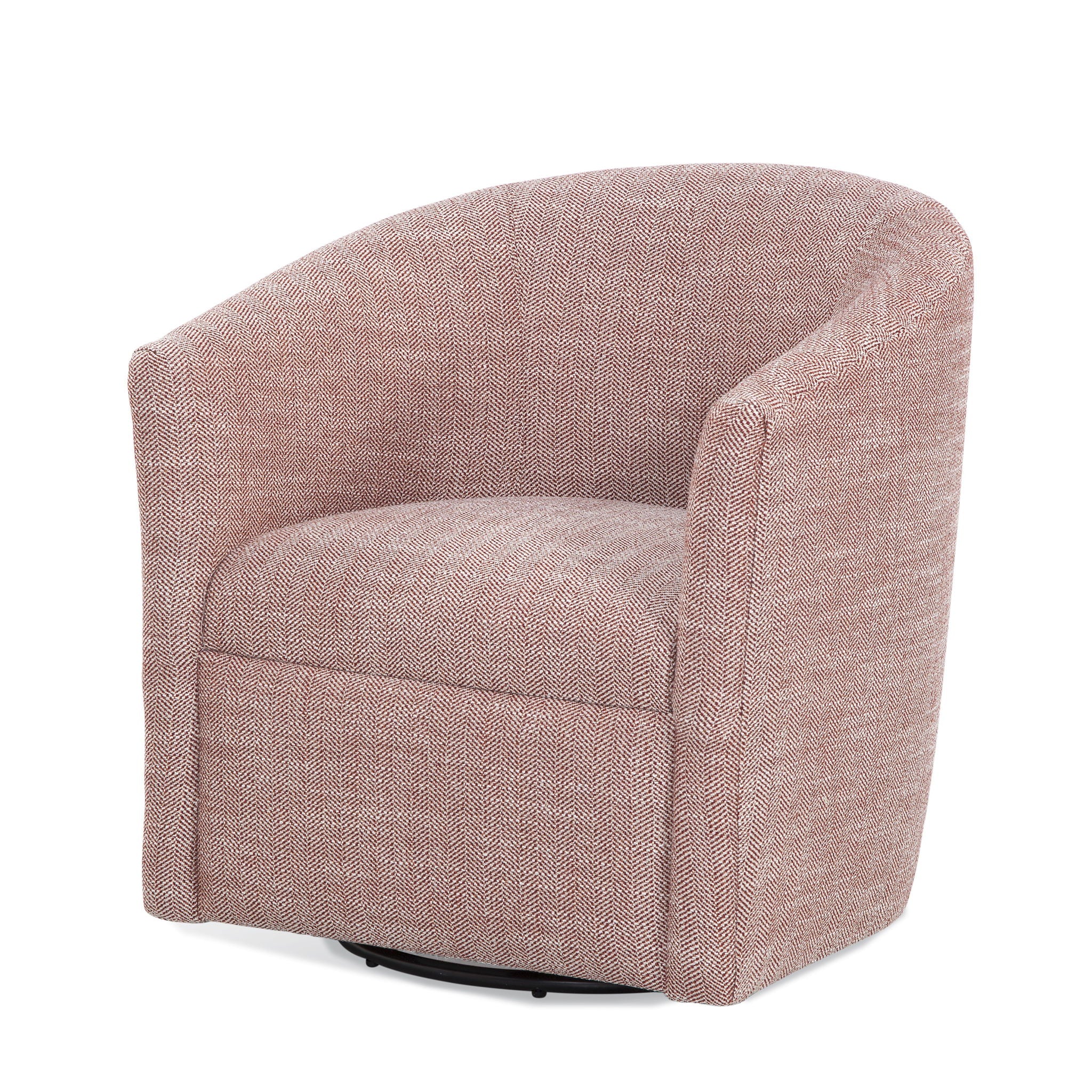 Lainey - Swivel Barrel Chair With 360 Degree Rotation - Image 2