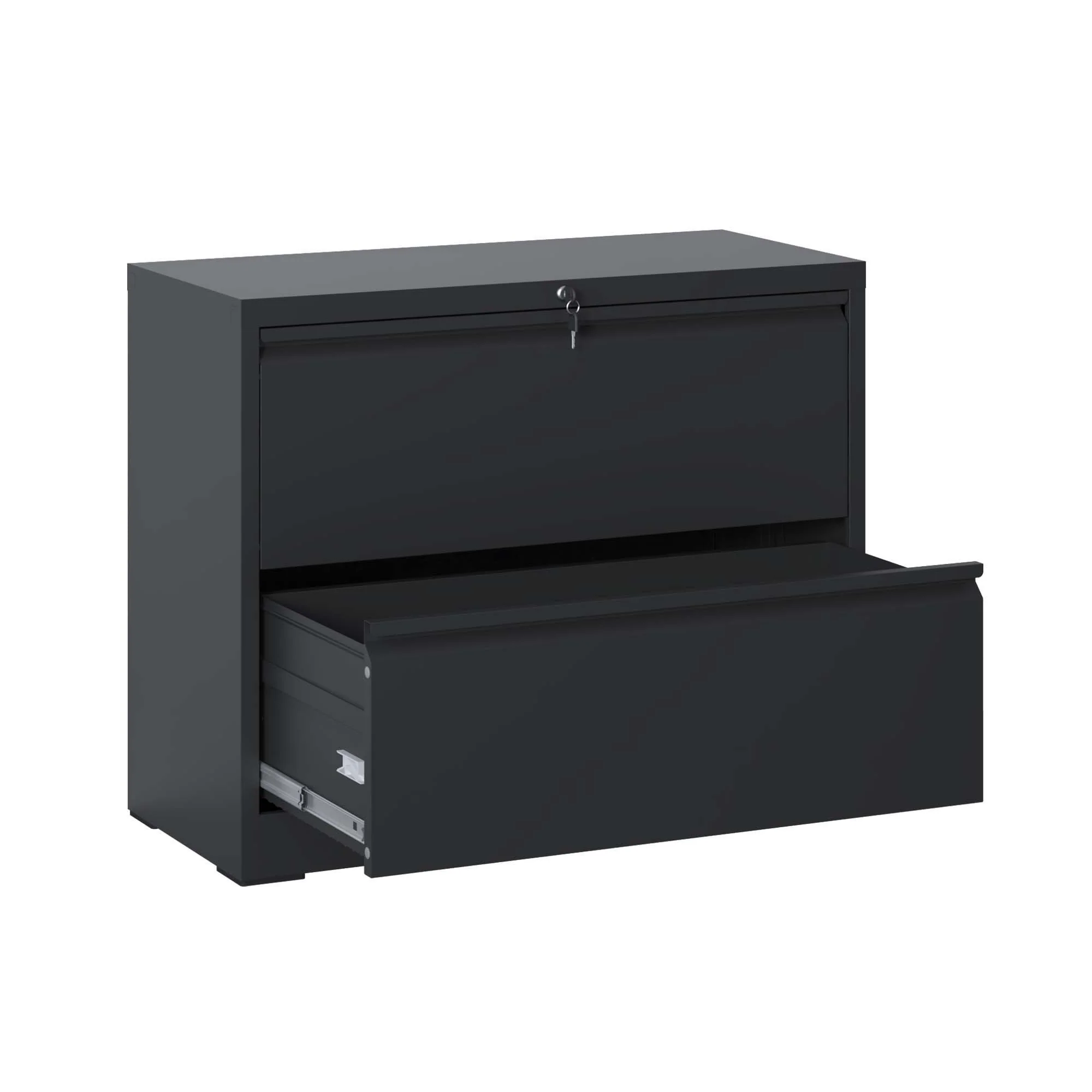 Lateral File Cabinet, Heavy Duty Filing Holds Letter/Legal/A4 Files - Image 2