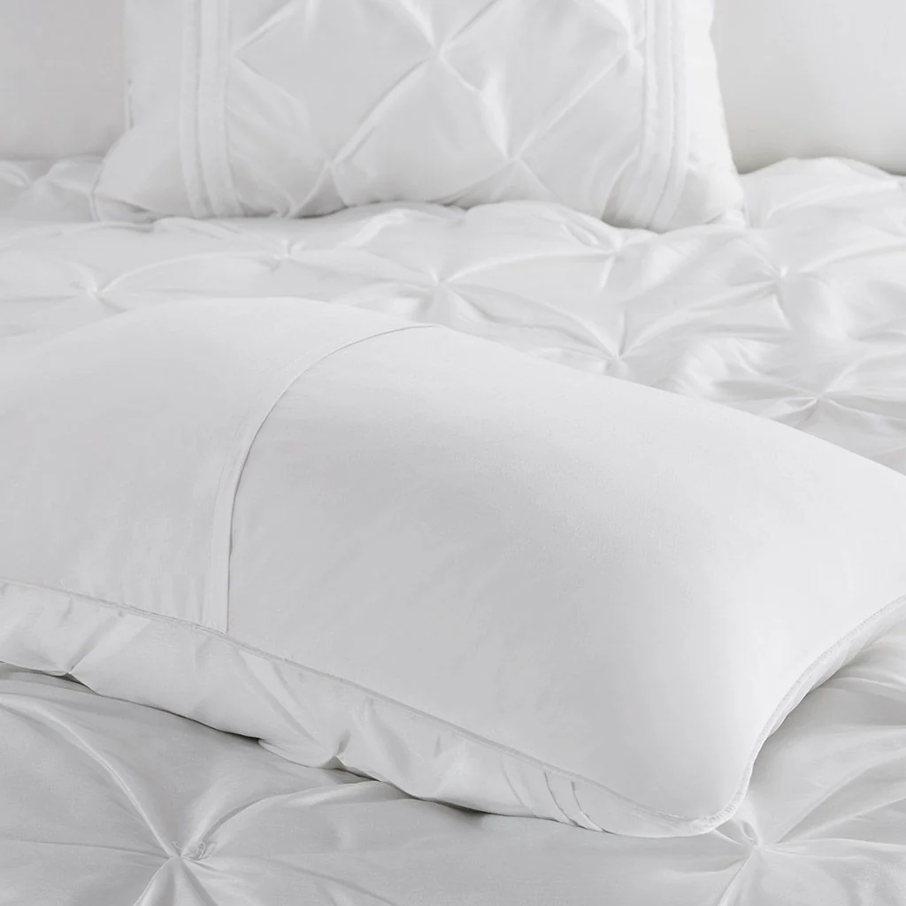 Laurel - 7 Piece Tufted Comforter Set - White - Image 4