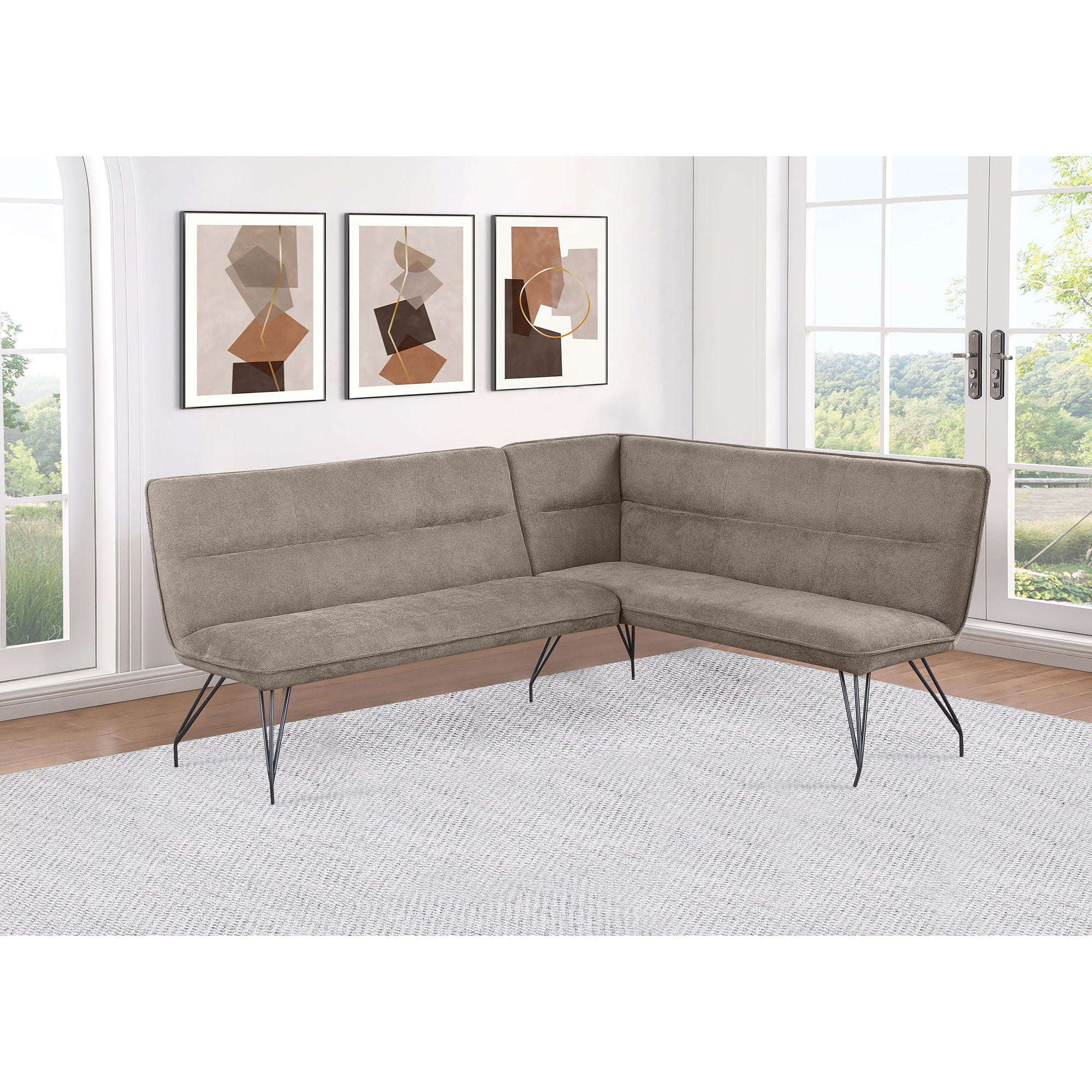 Ledger - L-Shaped Dining Bench - Image 6