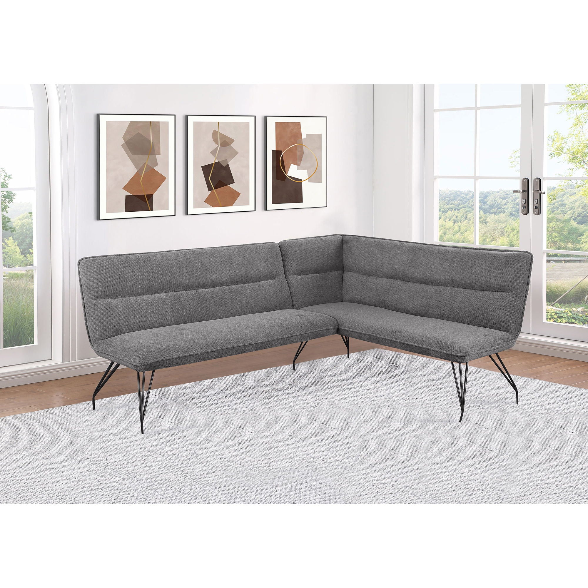 Ledger - L-Shaped Dining Bench - Image 8