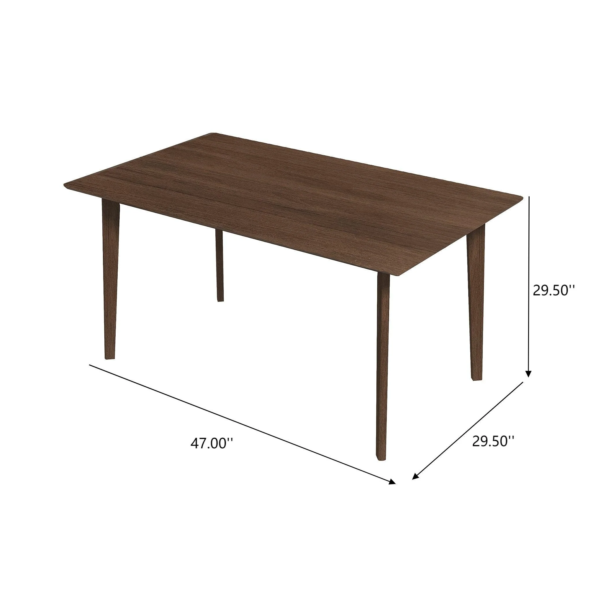 Levi - Modern Style Rectangular Dining Kitchen Table - Image 15