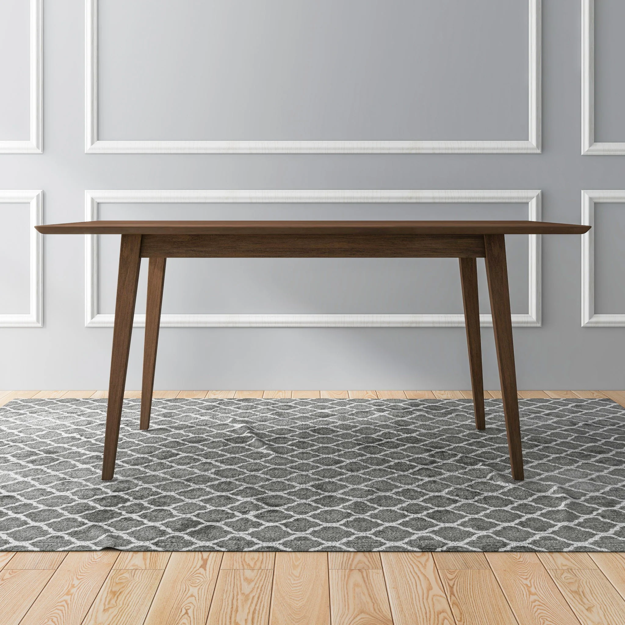 Levi - Modern Style Rectangular Dining Kitchen Table - Image 8