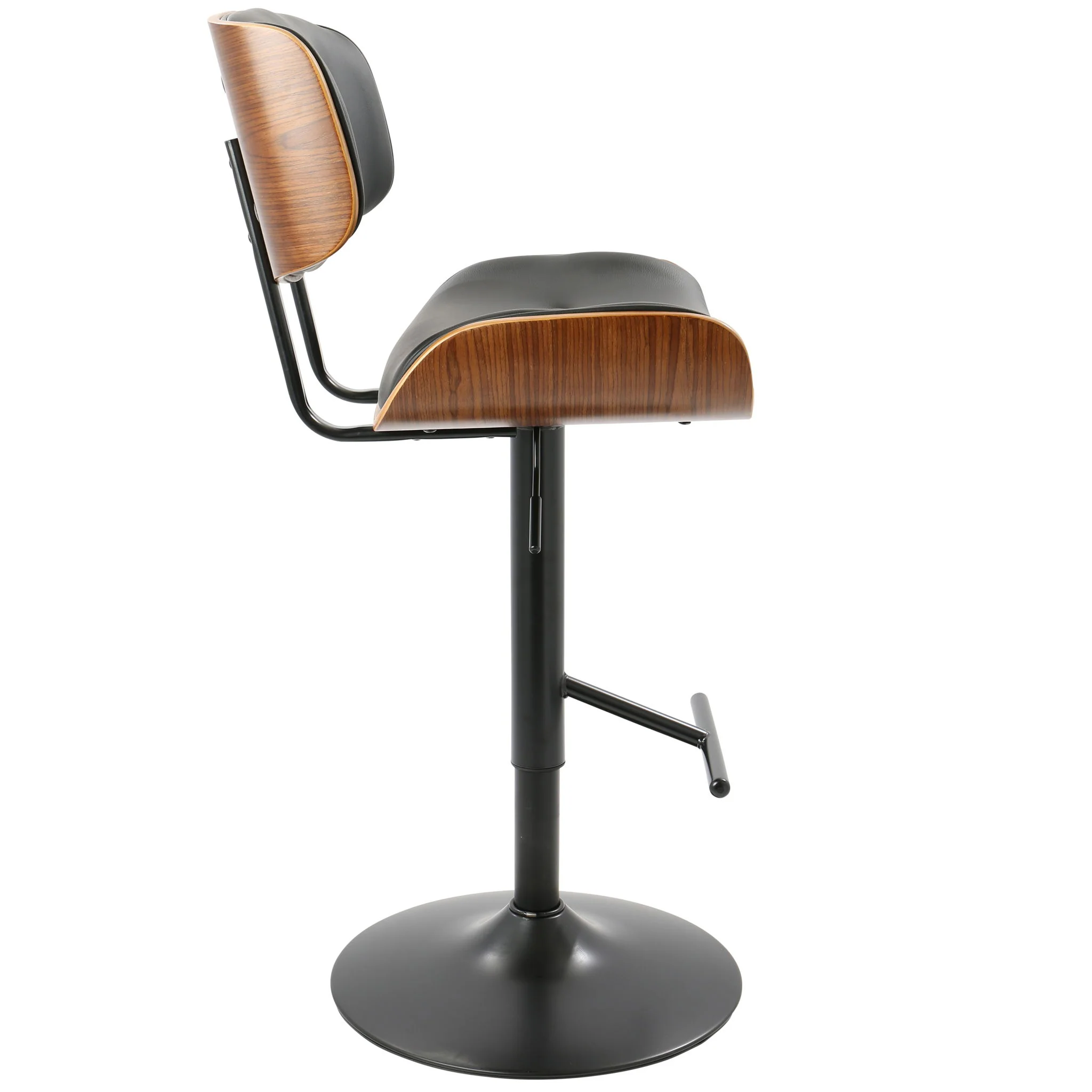 Lombardi - Mid Century Modern Adjustable Barstool - Image 9