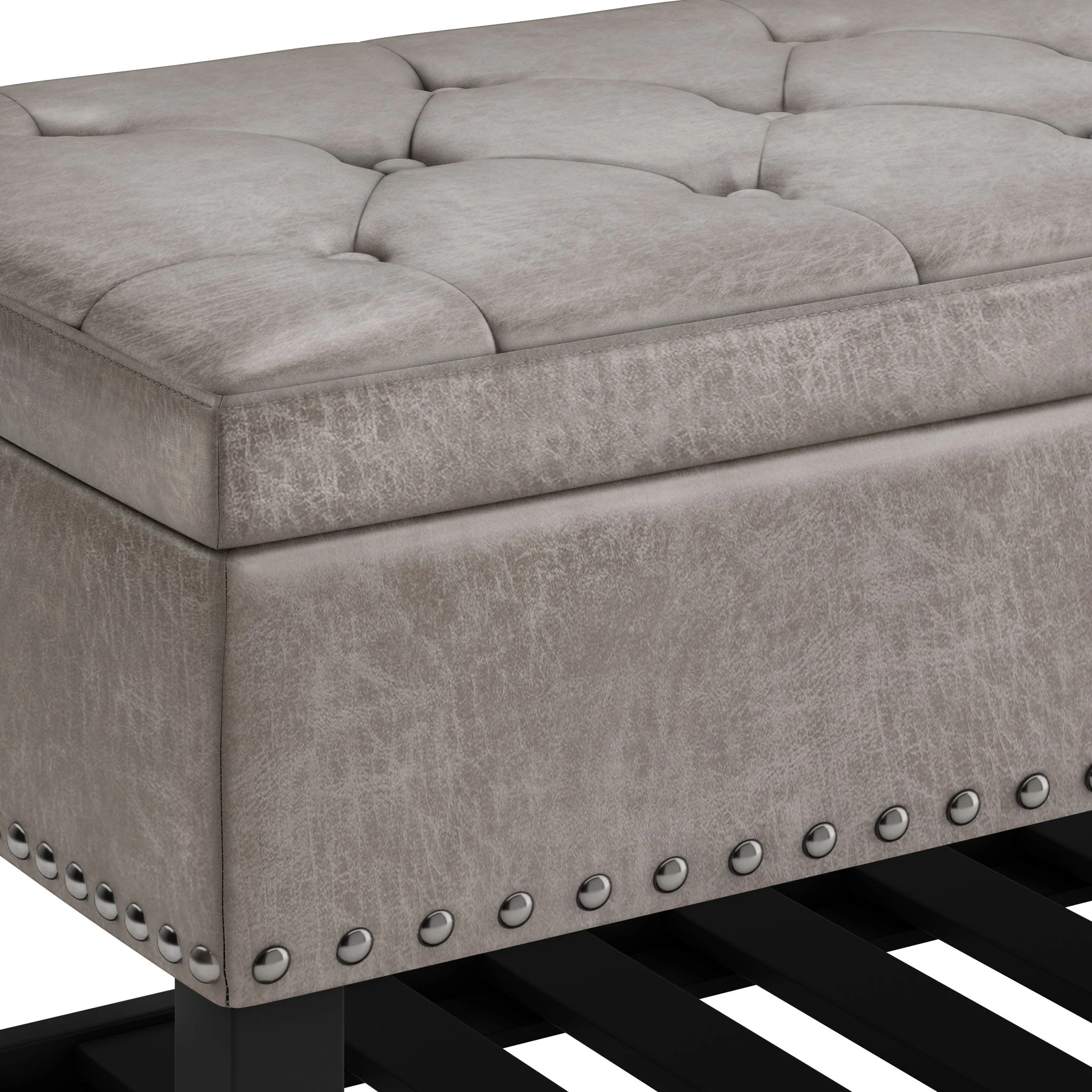 Lomond - Upholstered Storage Ottoman Bench - Image 6