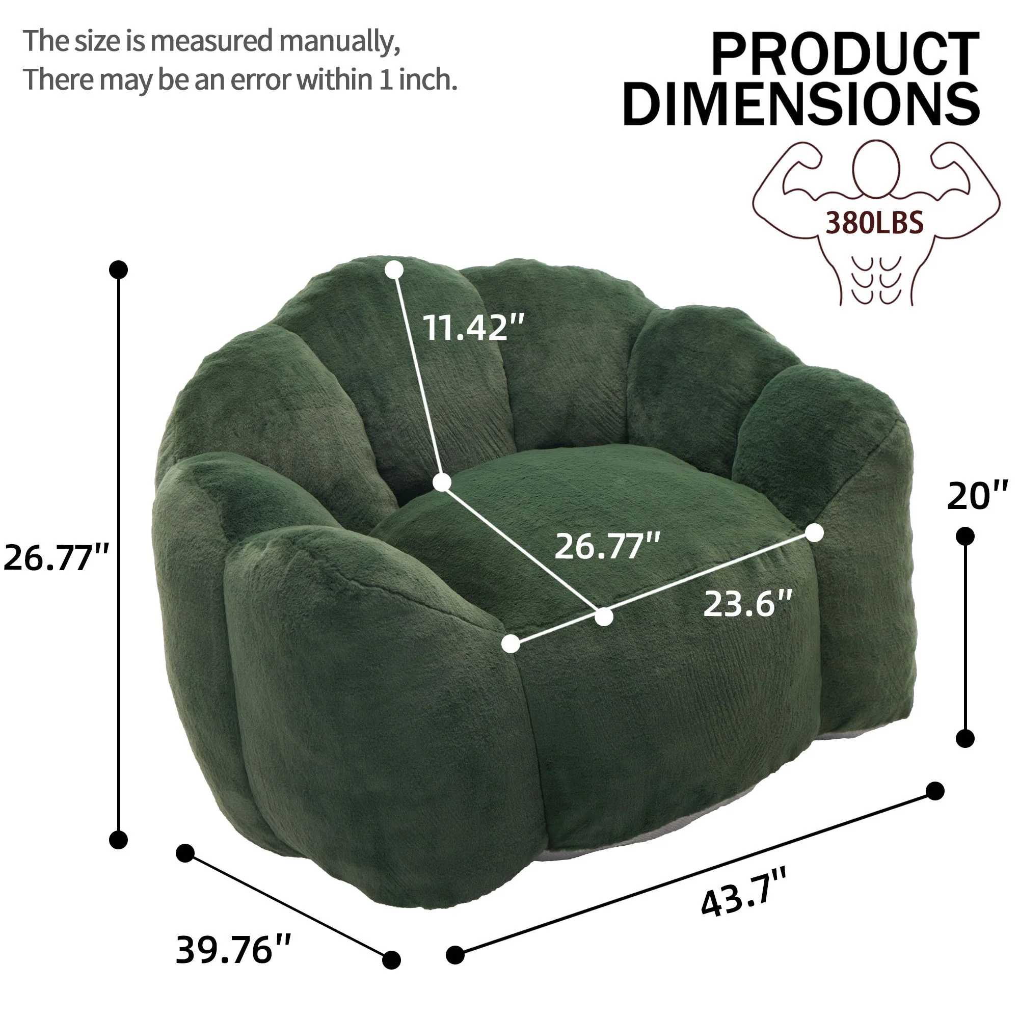 Lotus Style Compression Sofa With Pull Ring - Image 21