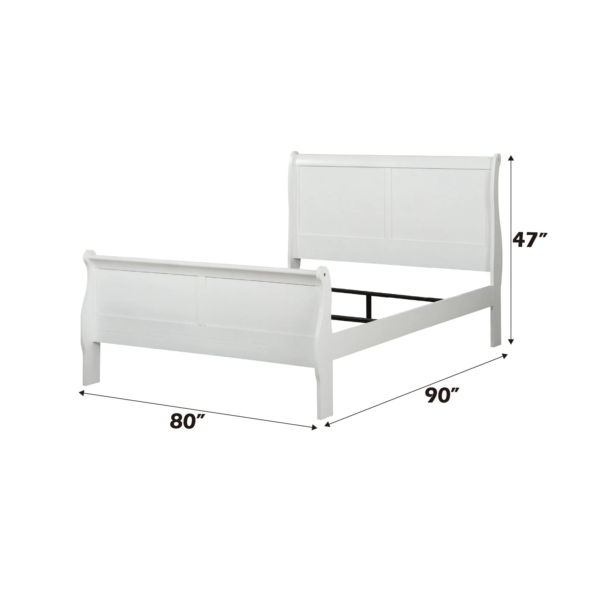 Louis Philippe - Sleigh Bedroom Set - Image 6