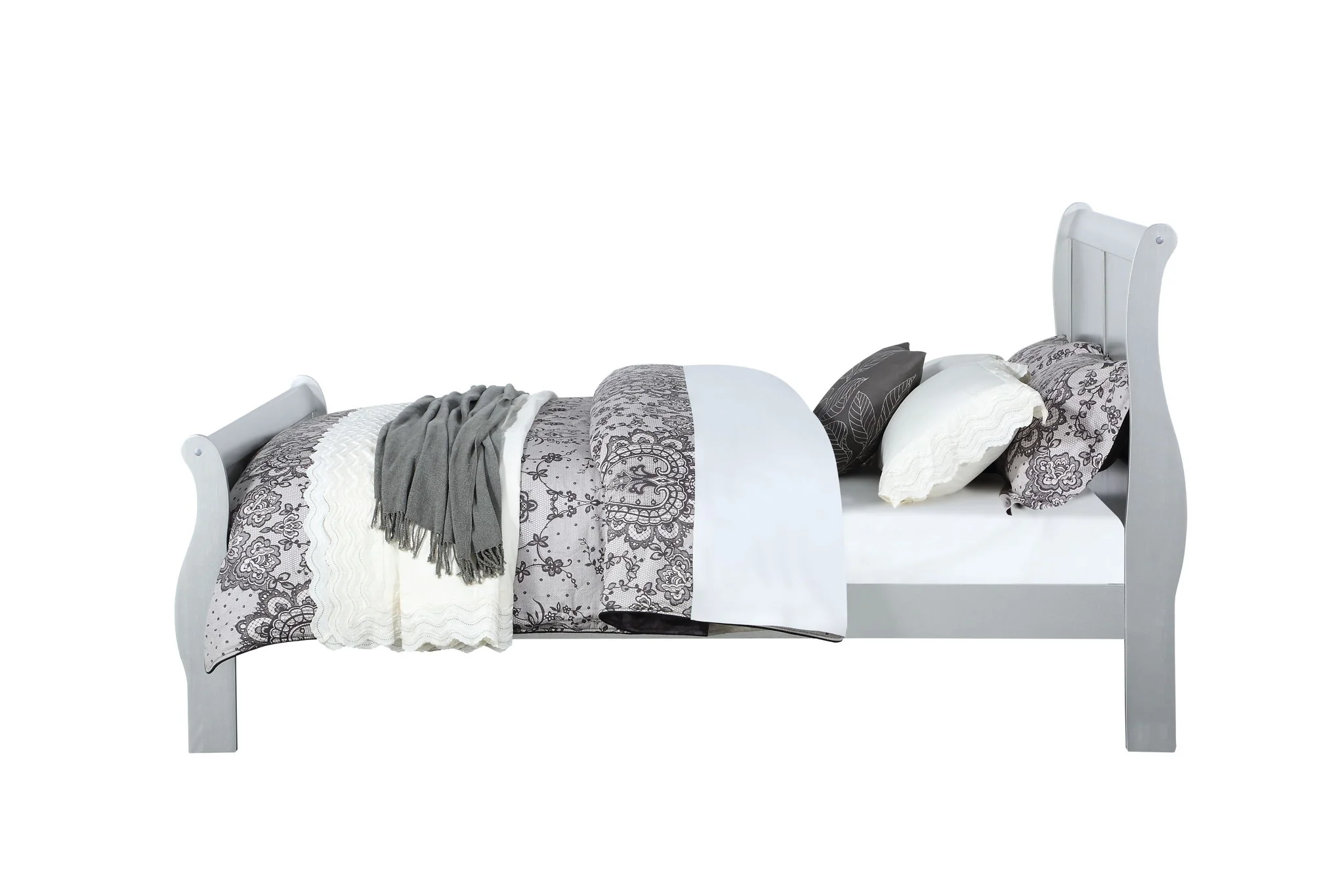 Louis Philippe - Sleigh Style Bed - Image 30