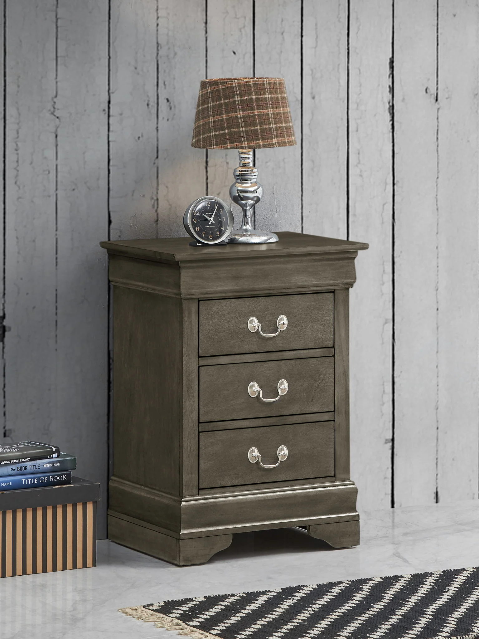 Louis Phillipe - Nightstand - Wood - Image 2