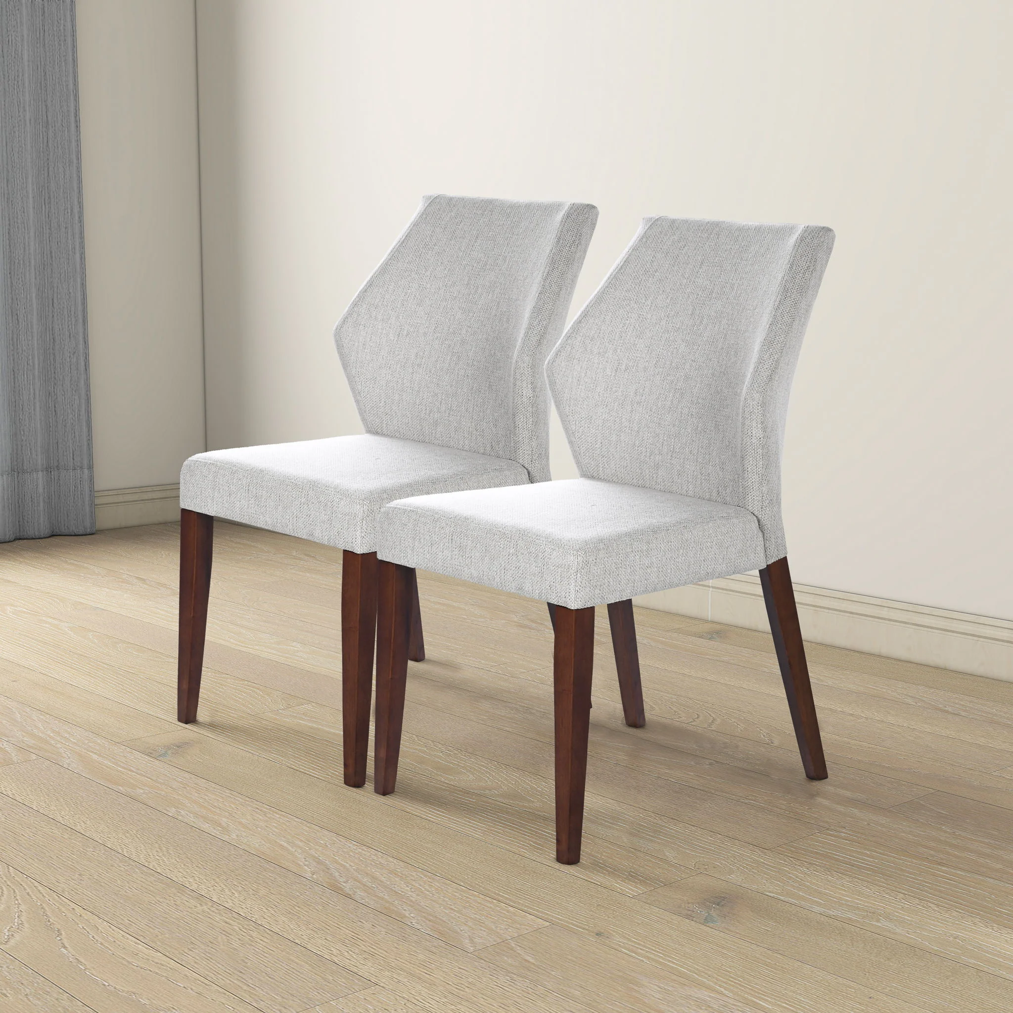 Luca - Dining Chair (Set of 2) - Light Gray - Image 3