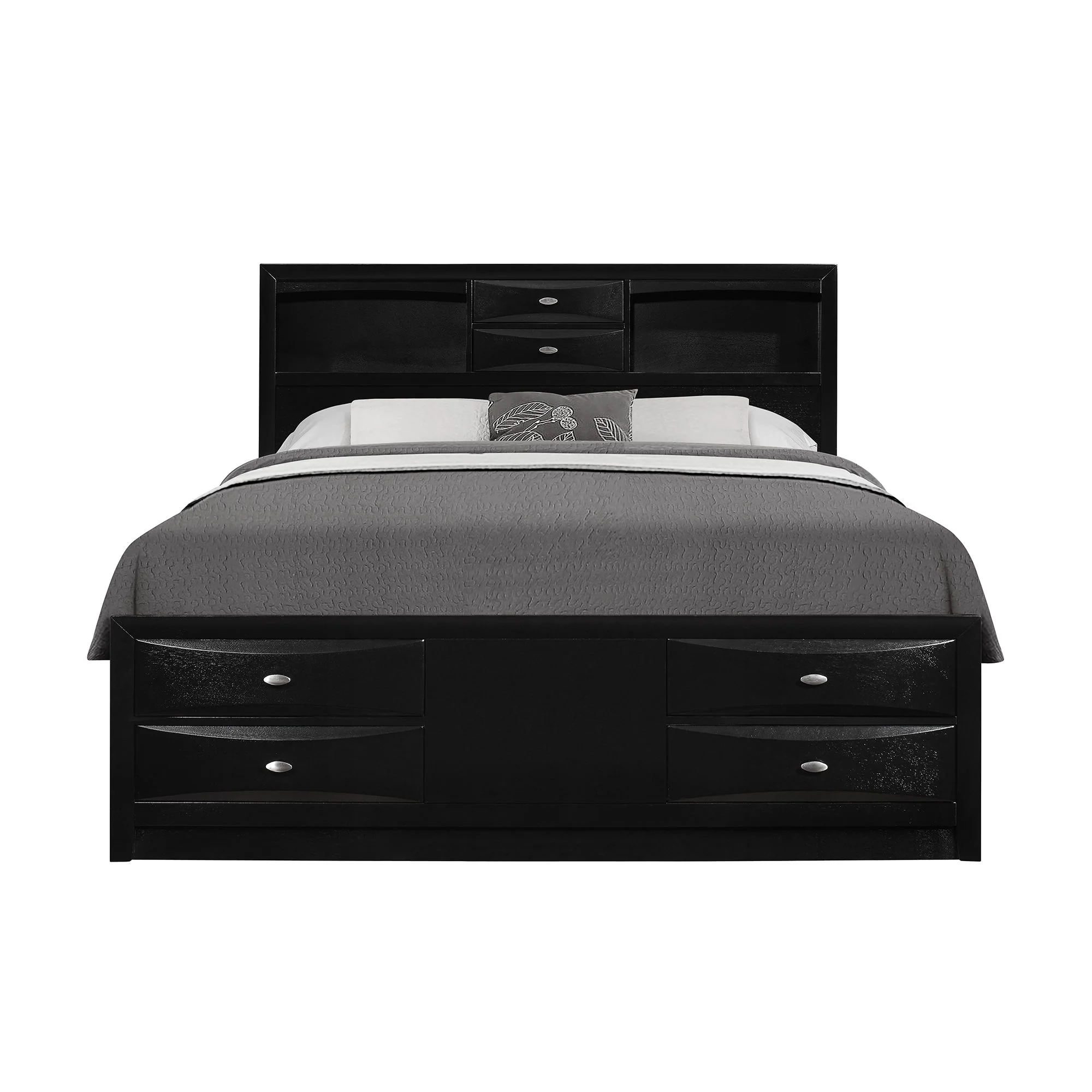 Lucille - Bed With Storage And Bookcase Headboard - Image 3