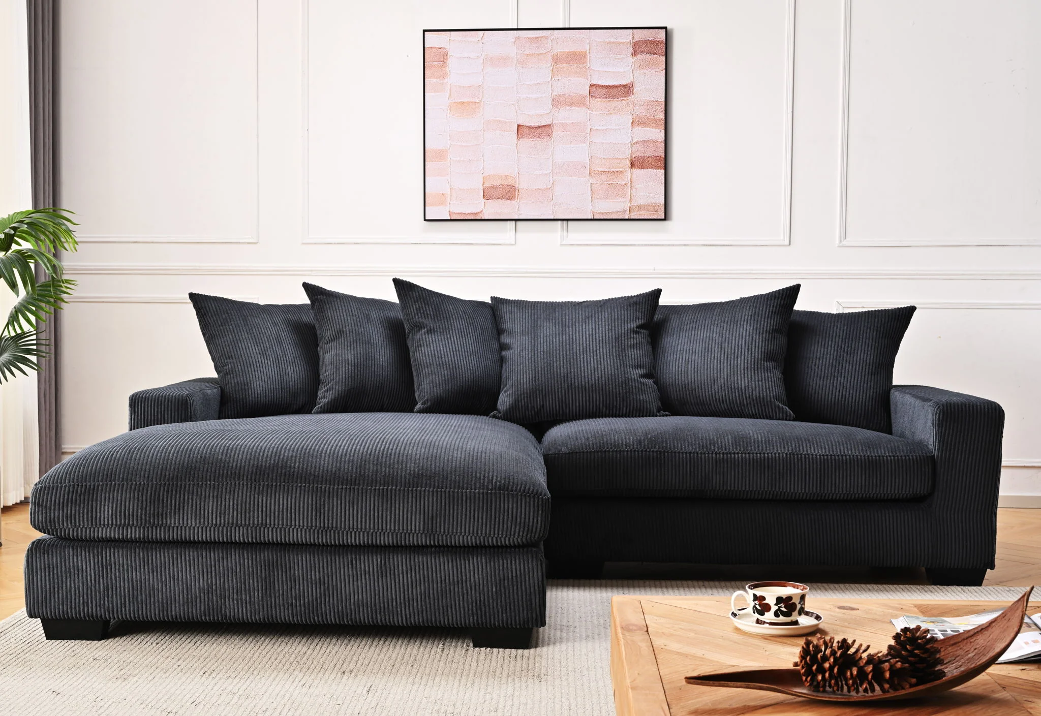 Luxe - Oversized 2 Piece Sectional Couches For Living Room, L Shaped Sofa With Chaise - Image 22