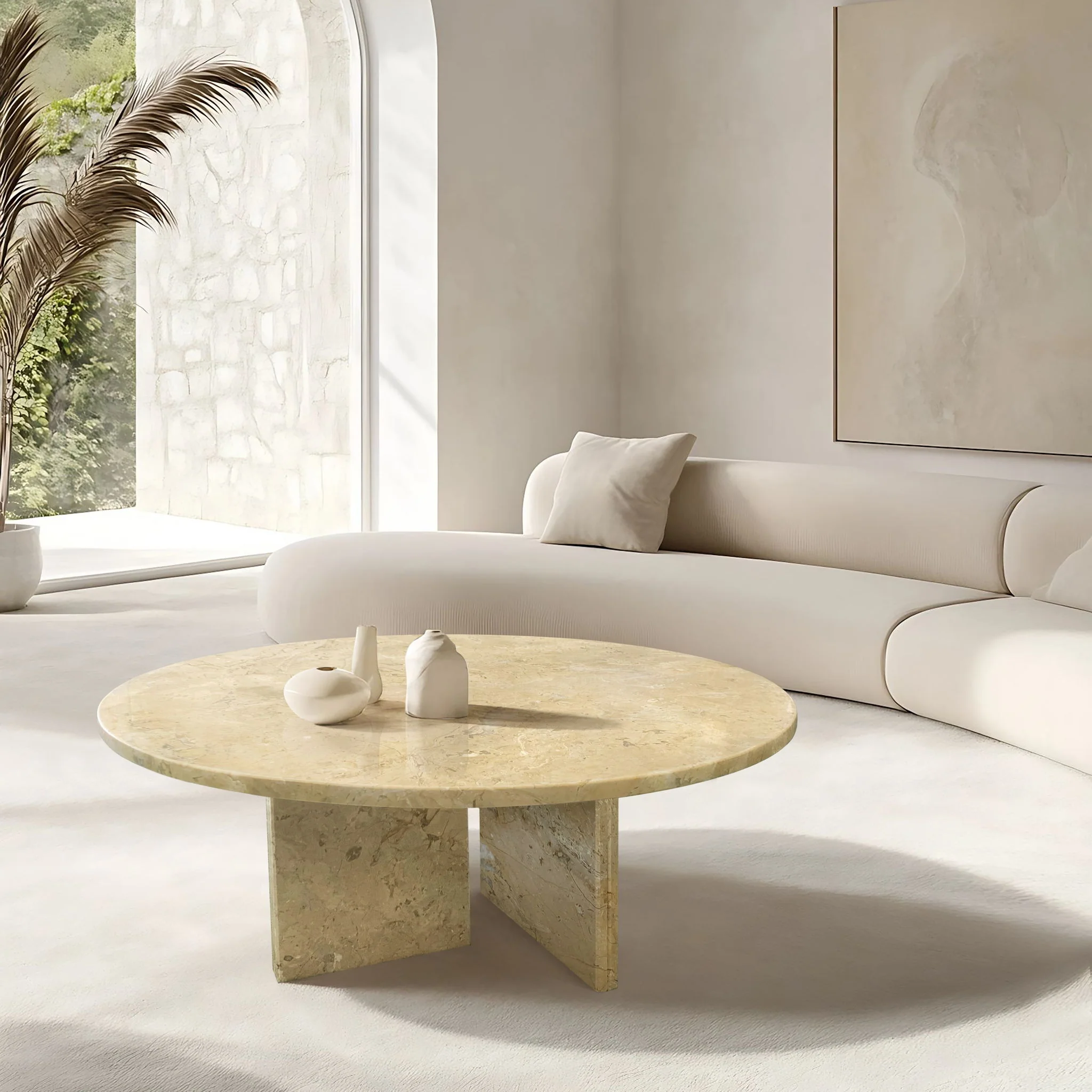 Luxury Coffee Table With Unique Veining, Unique Stone Design - Image 44