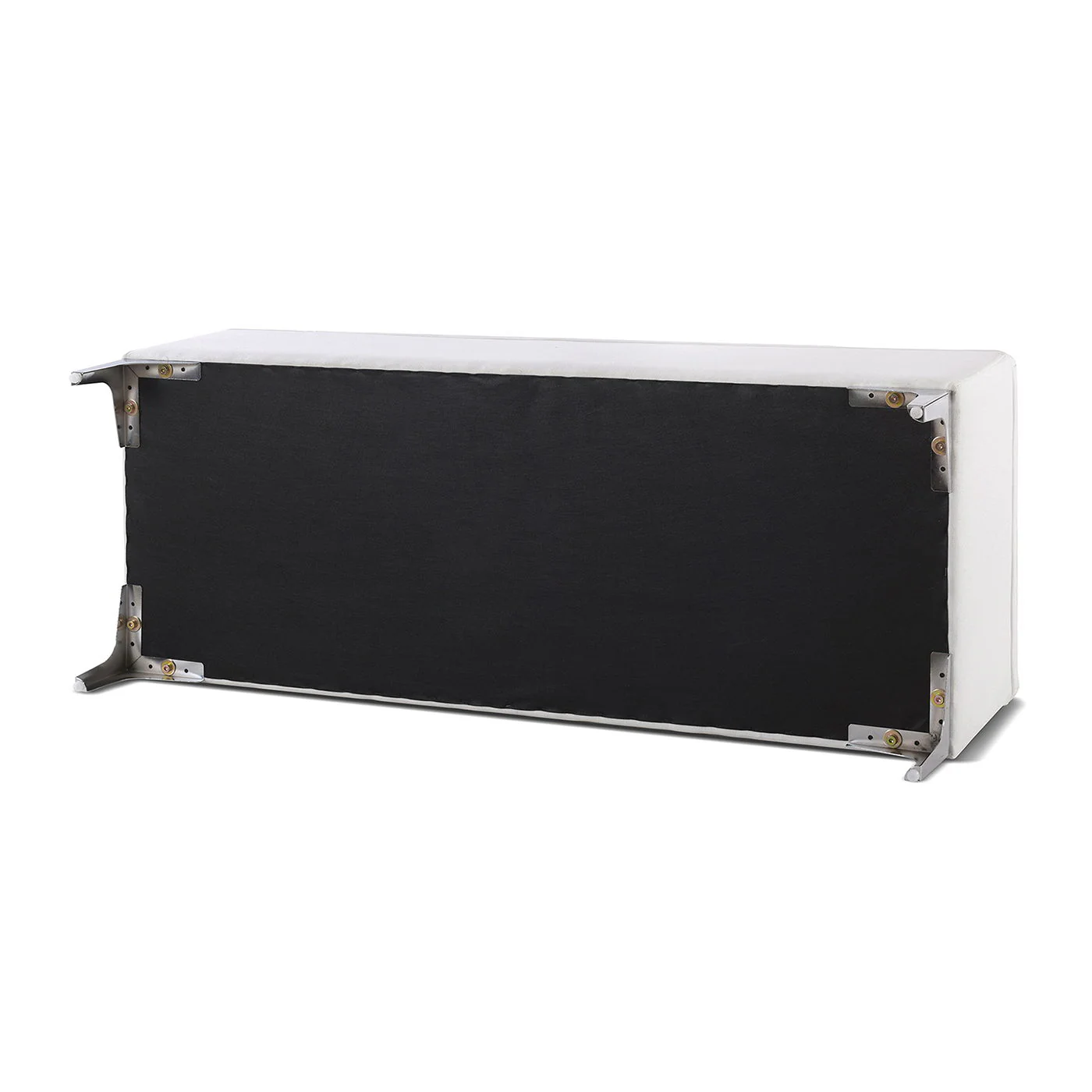 Madelyn - Modern Storage Bench - Bright White Dye - Image 4