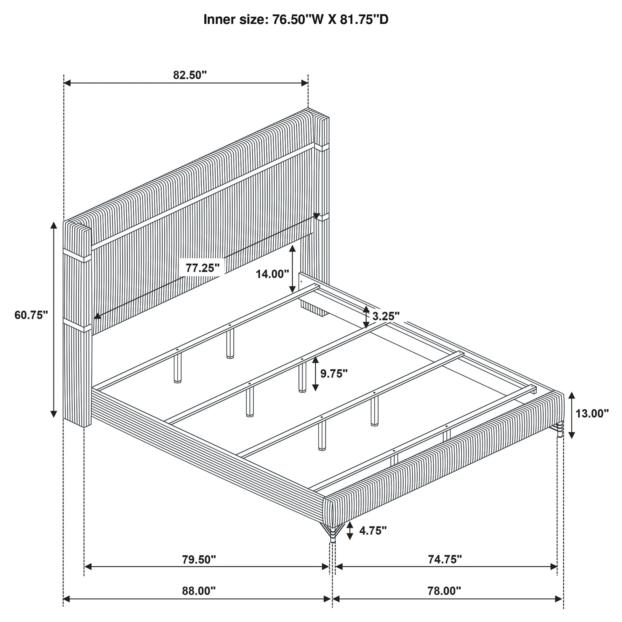 Malcolm - Bedroom Set With Wingback Design - Image 19