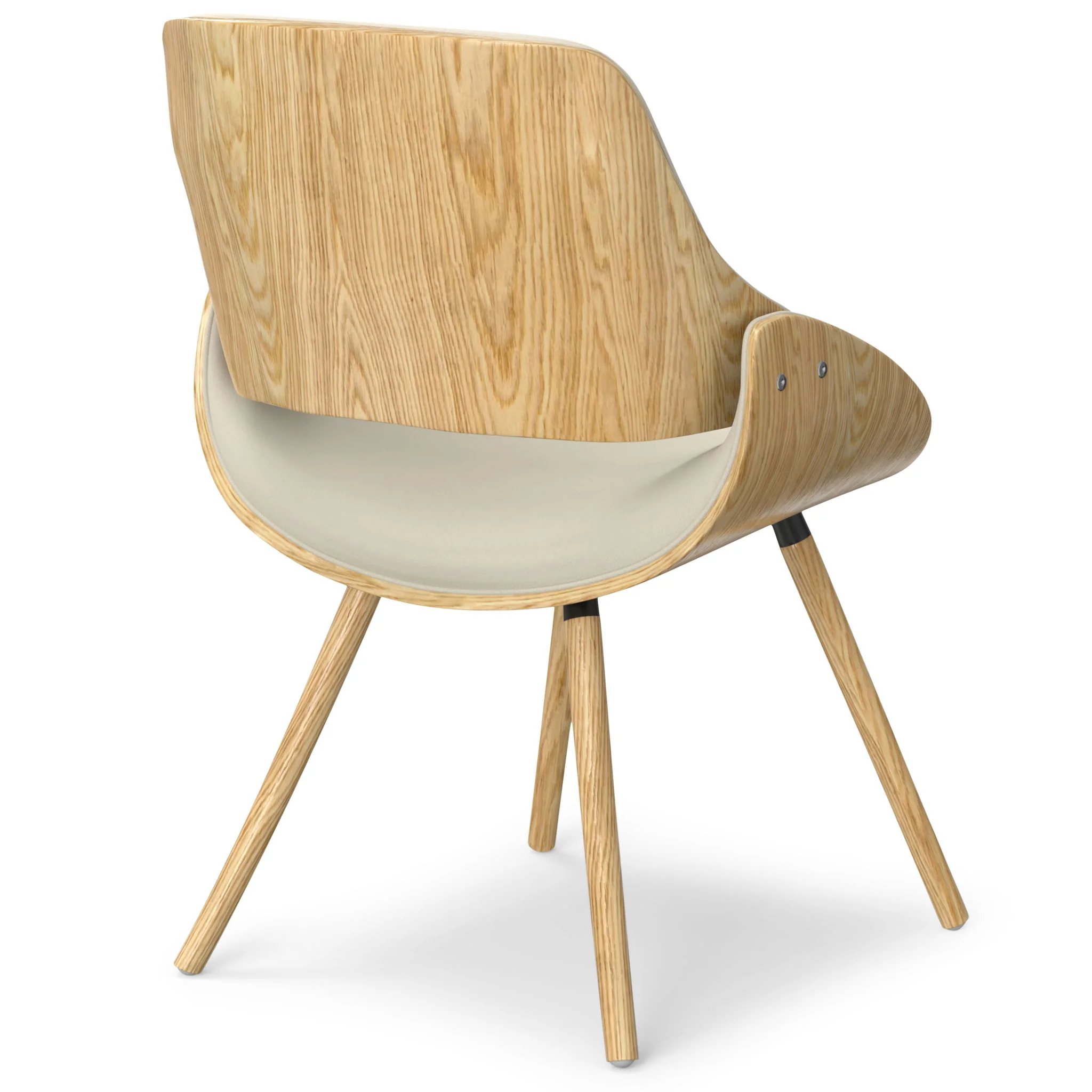 Malden - Bentwood Dining Chair With Wood Back - Image 10