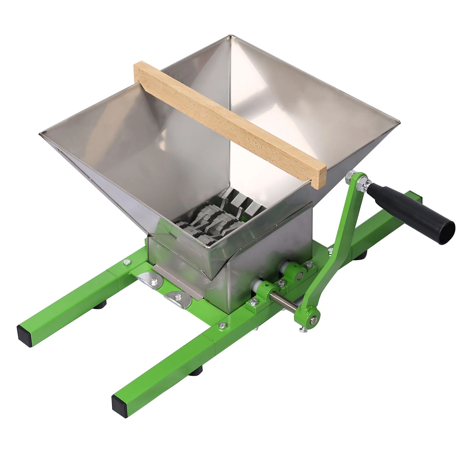 Manual Fruit Wine Press And Crusher For Kitchen, 100% Natural Juice Maker - Green - Image 4