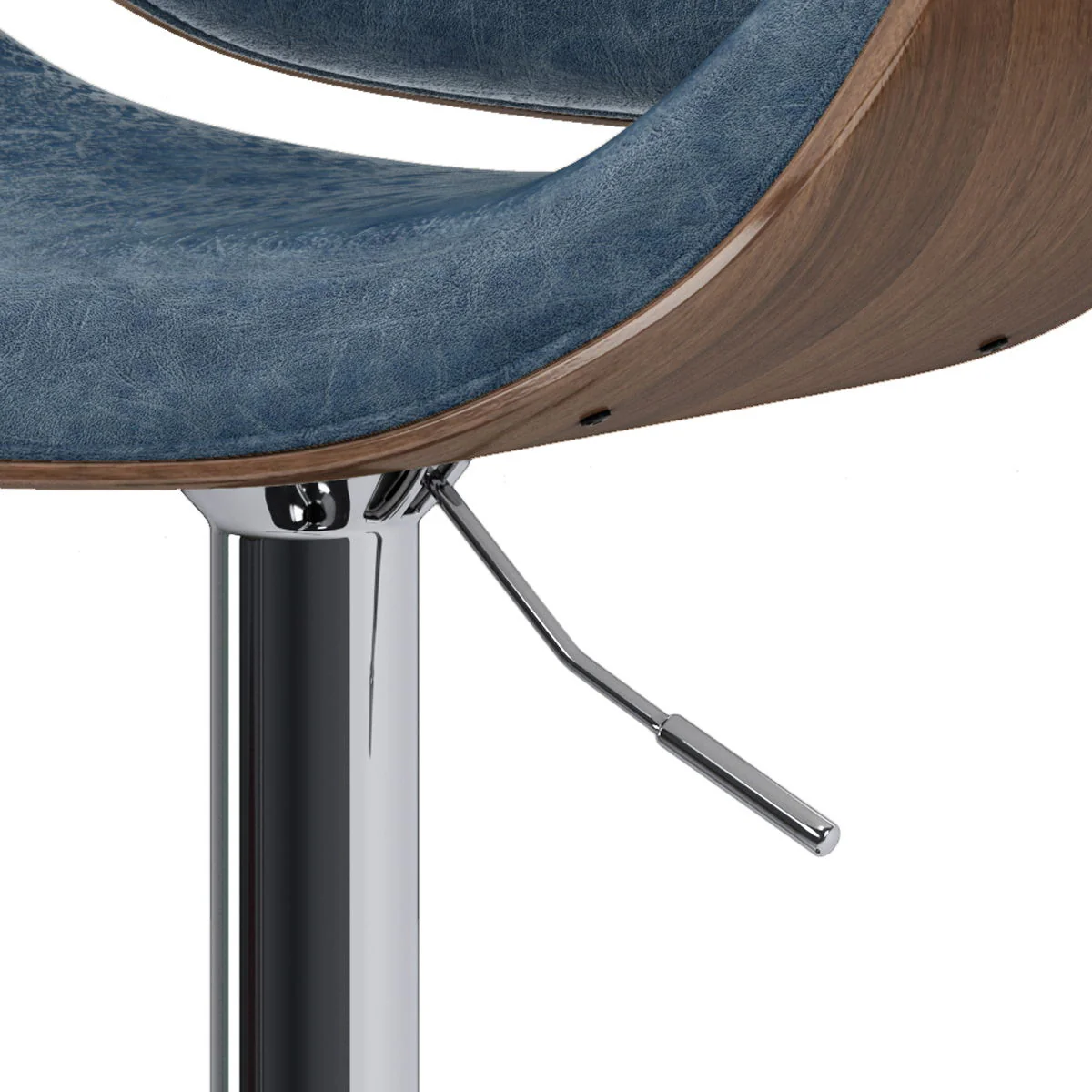 Marana - Multifunctional Handcrafted Bentwood Adjustable Swivel Bar Stool - Image 20