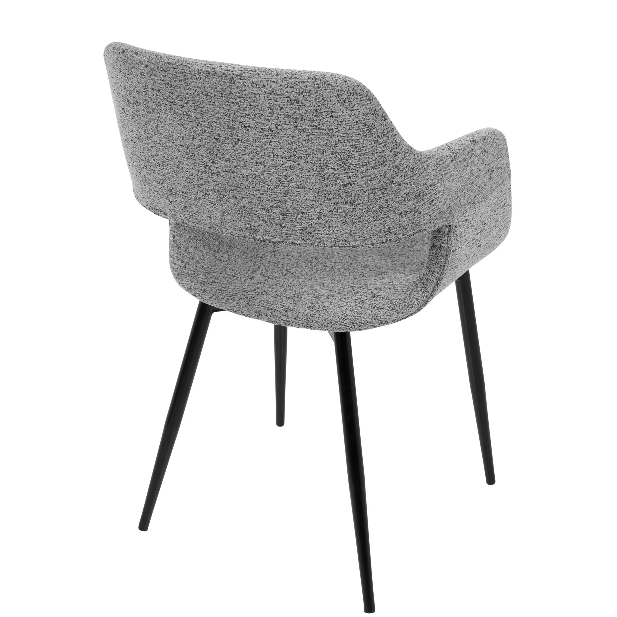 Margarite - Contemporary Dining / Chair (Set of 2) - Black / Gray - Image 2