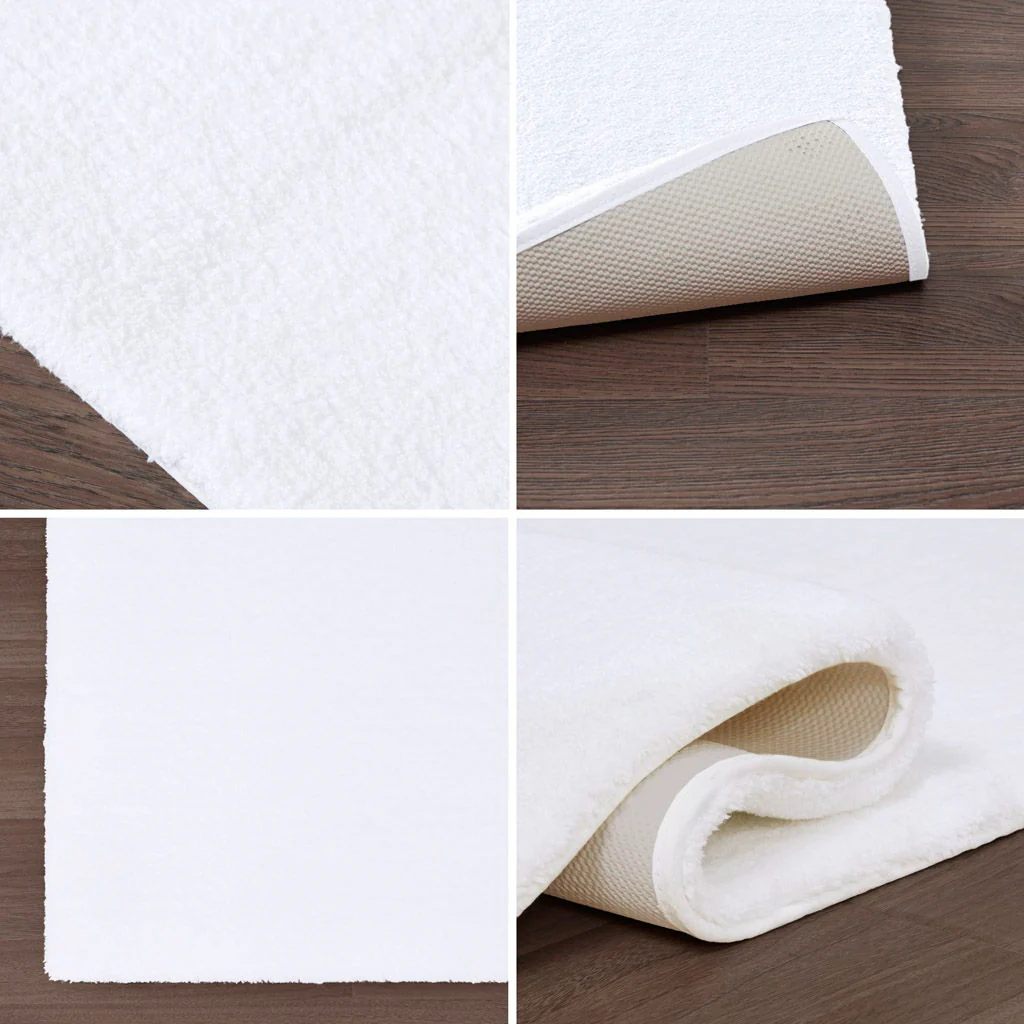 Marshmallow - 20" x 30" Bath Rug - White - Image 2
